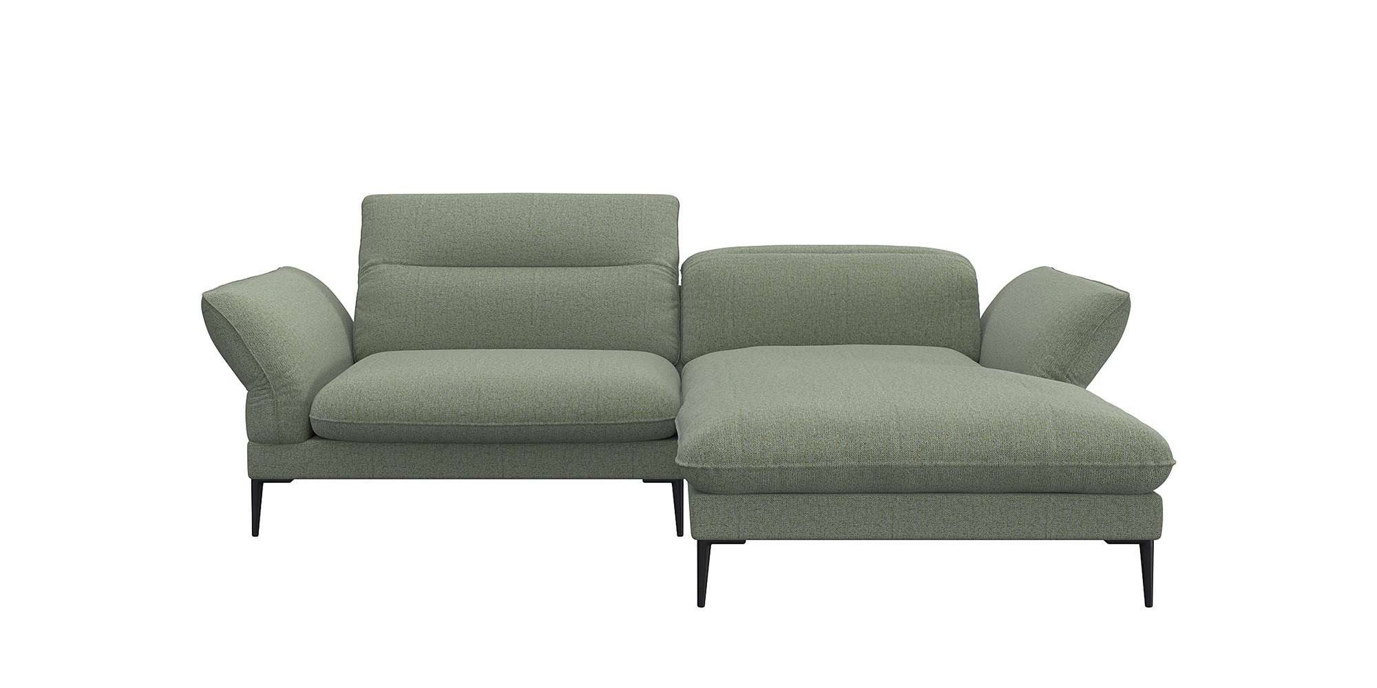 FLEXLUX Ecksofa Salino, Funktionssofa mit Recamiere, günstig online kaufen