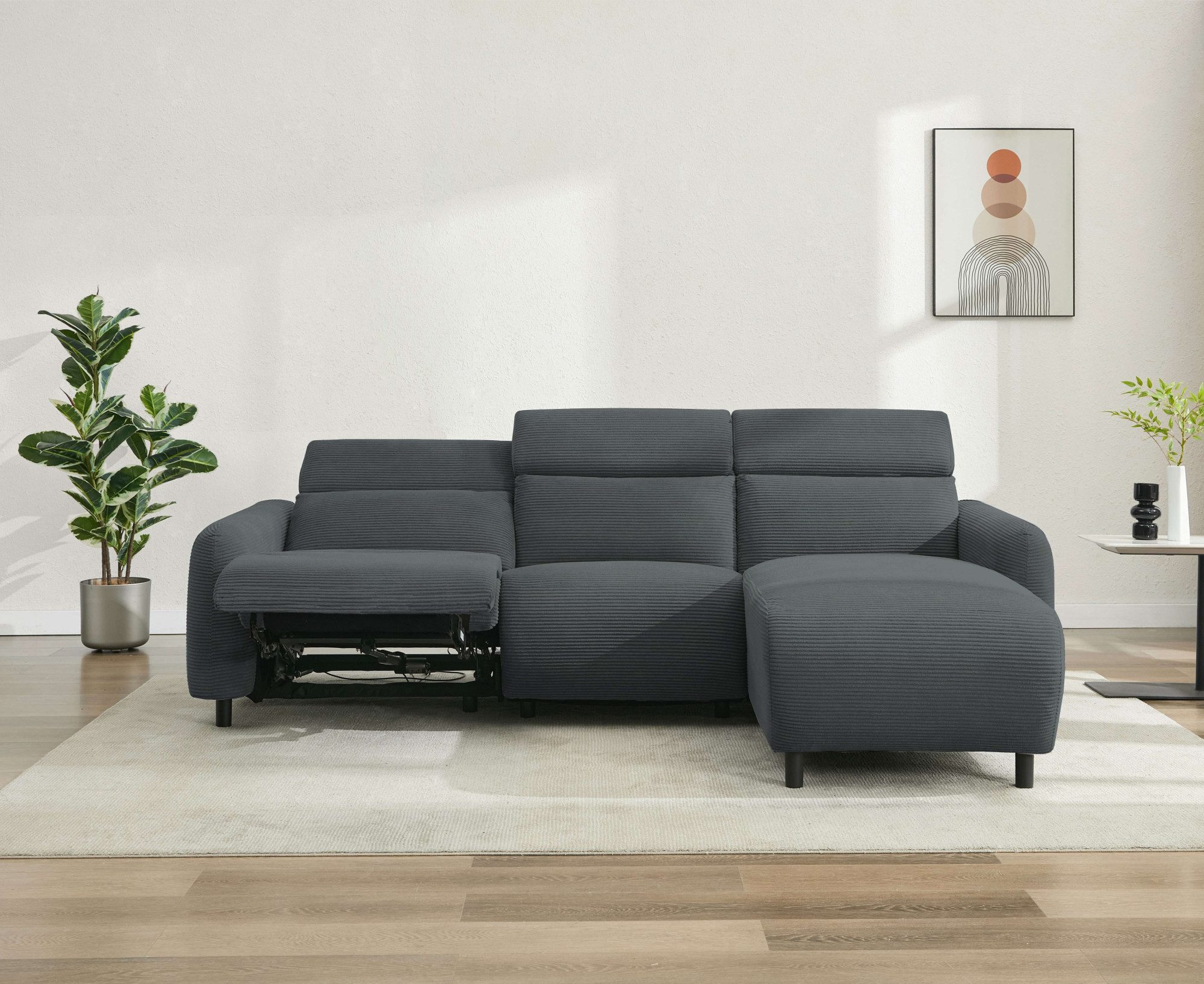 Home affaire Ecksofa SKAANE in Cord, günstig online kaufen