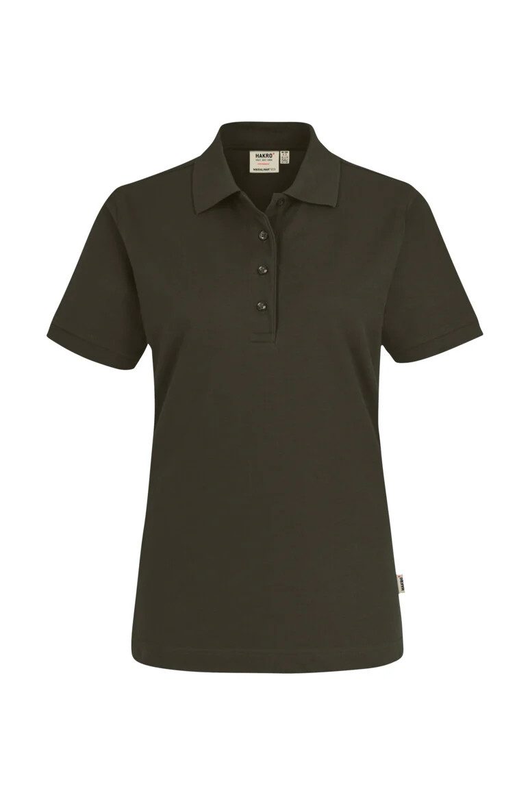 Hakro T-Shirt Damen Poloshirt MIKRALINAR ECO OLIVE