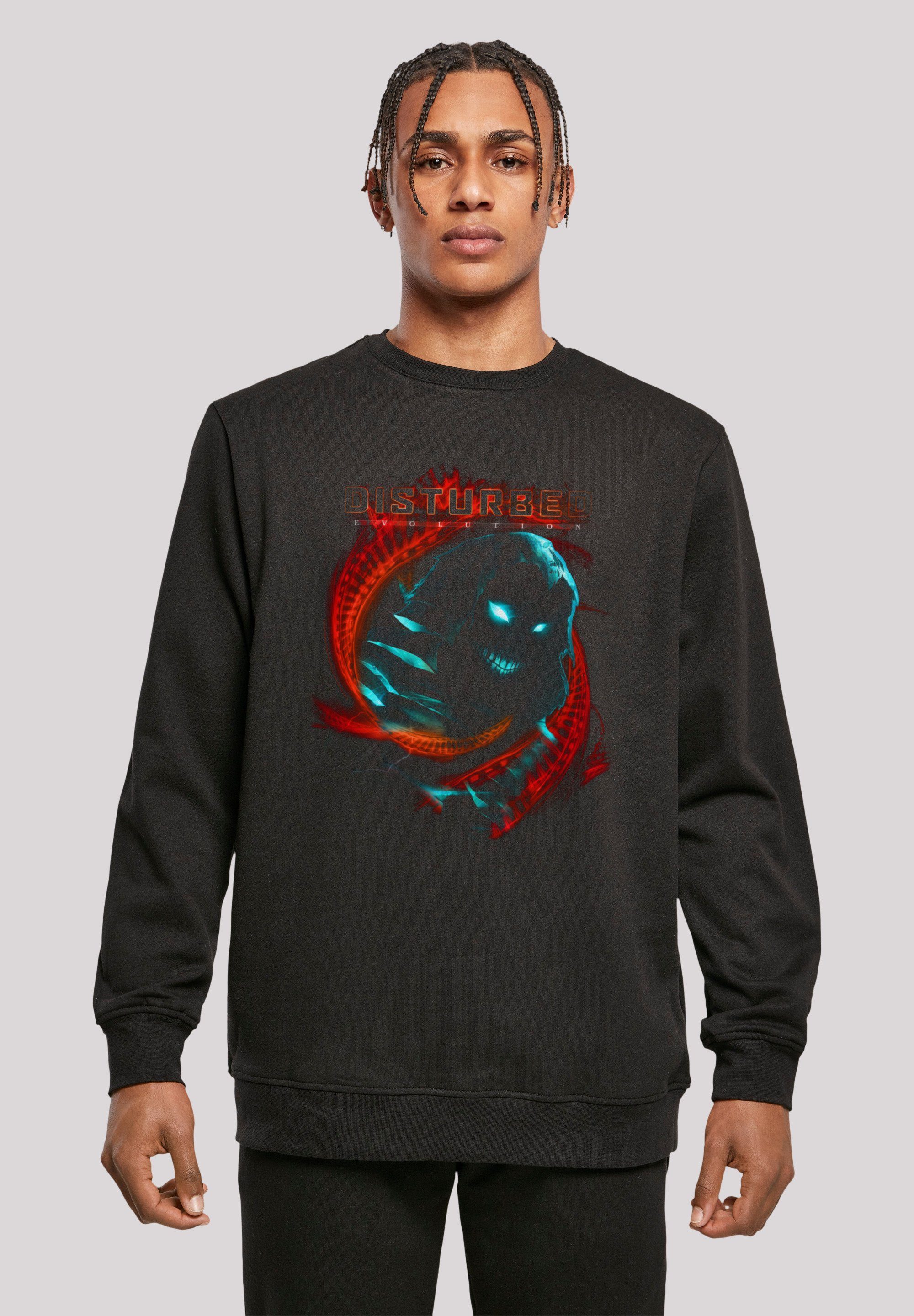 F4NT4STIC Sweatshirt Disturbed Heavy Metal DNA Swirl Premium Qualität, Rock-Musik, Band
