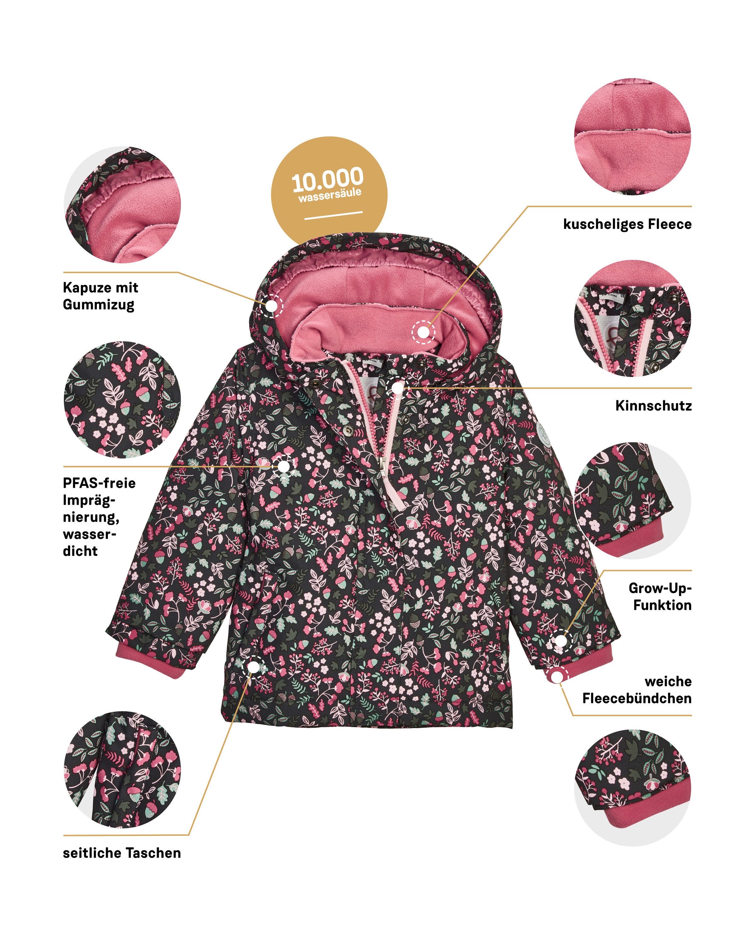 first instinct by killtec Funktionsjacke FIOW 13 MNS JCKT Wasserdichte Funktionsjacke mit verlängerbaren Ärmeln und Fleece. – Bild 5 von 5