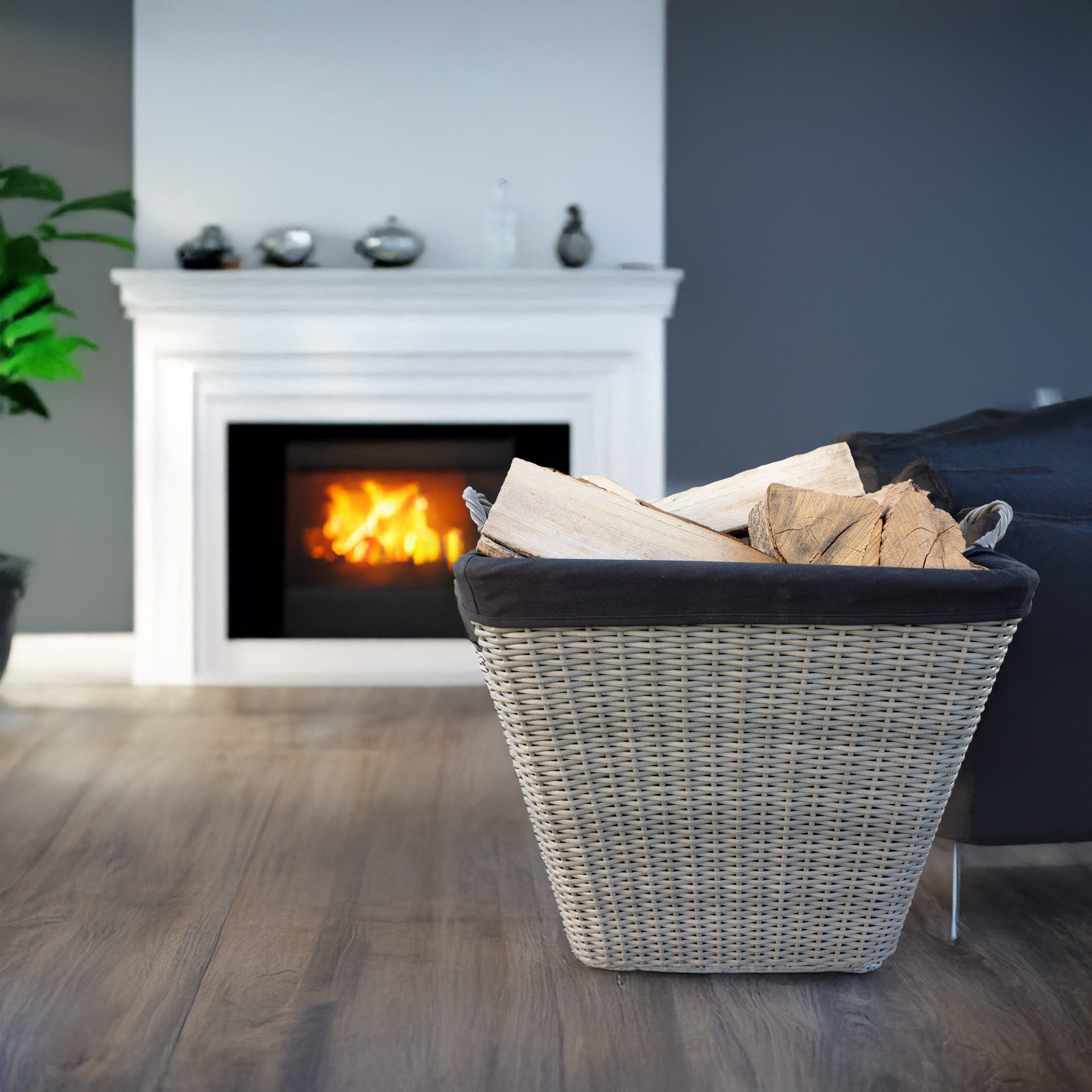 HABAU Kaminholzkorb eckig günstig online kaufen