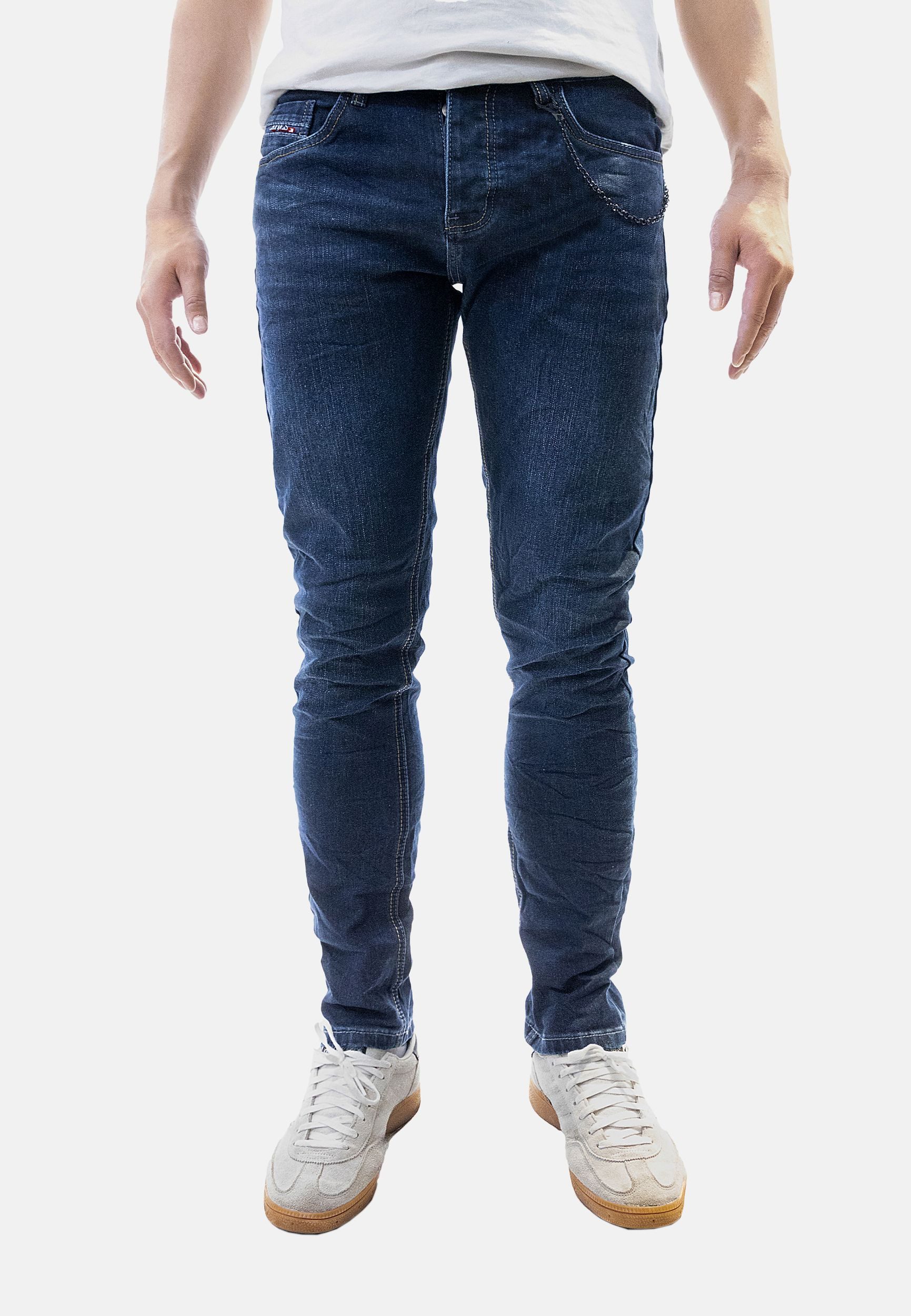 Jaylvis Regular-fit-Jeans Jeans Straight Leg Dunkle günstig online kaufen