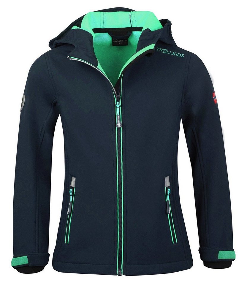 TROLLKIDS Softshelljacke Girls Trollfjord Jacket