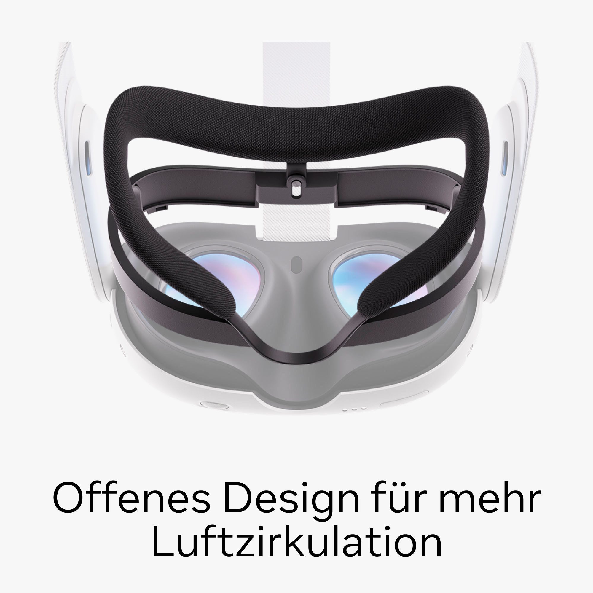 Meta VR Brillen-Halterung Offene Headset-Einlage für Meta Quest 3, (bis 0 Zoll)