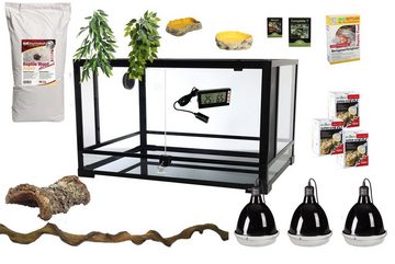 M&S Reptilien Terrarium Komplettset: Für Leguane (ca. 180 cm Länge)