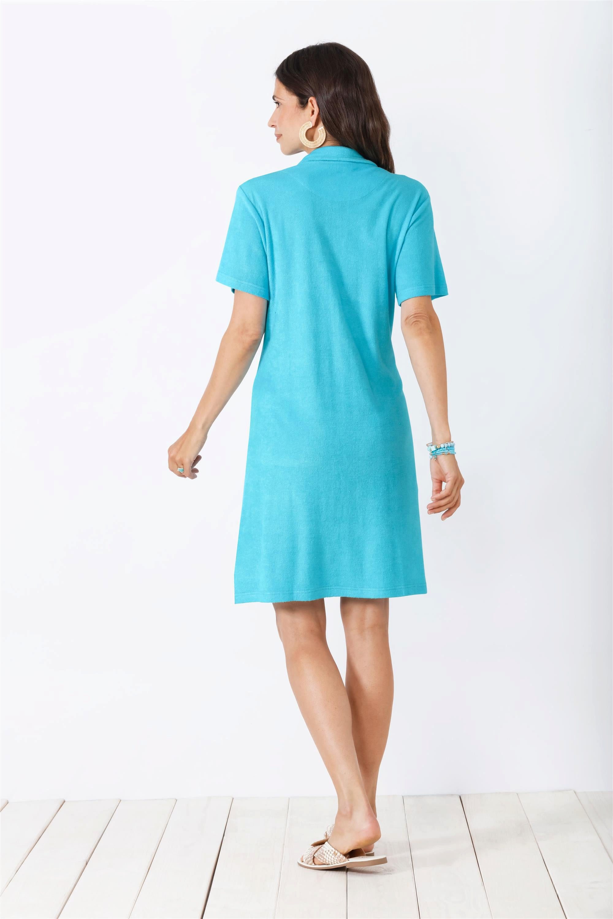 Hajo Strandkleid Damen Freizeitkleid, Premium Cotton/Tencel günstig online kaufen