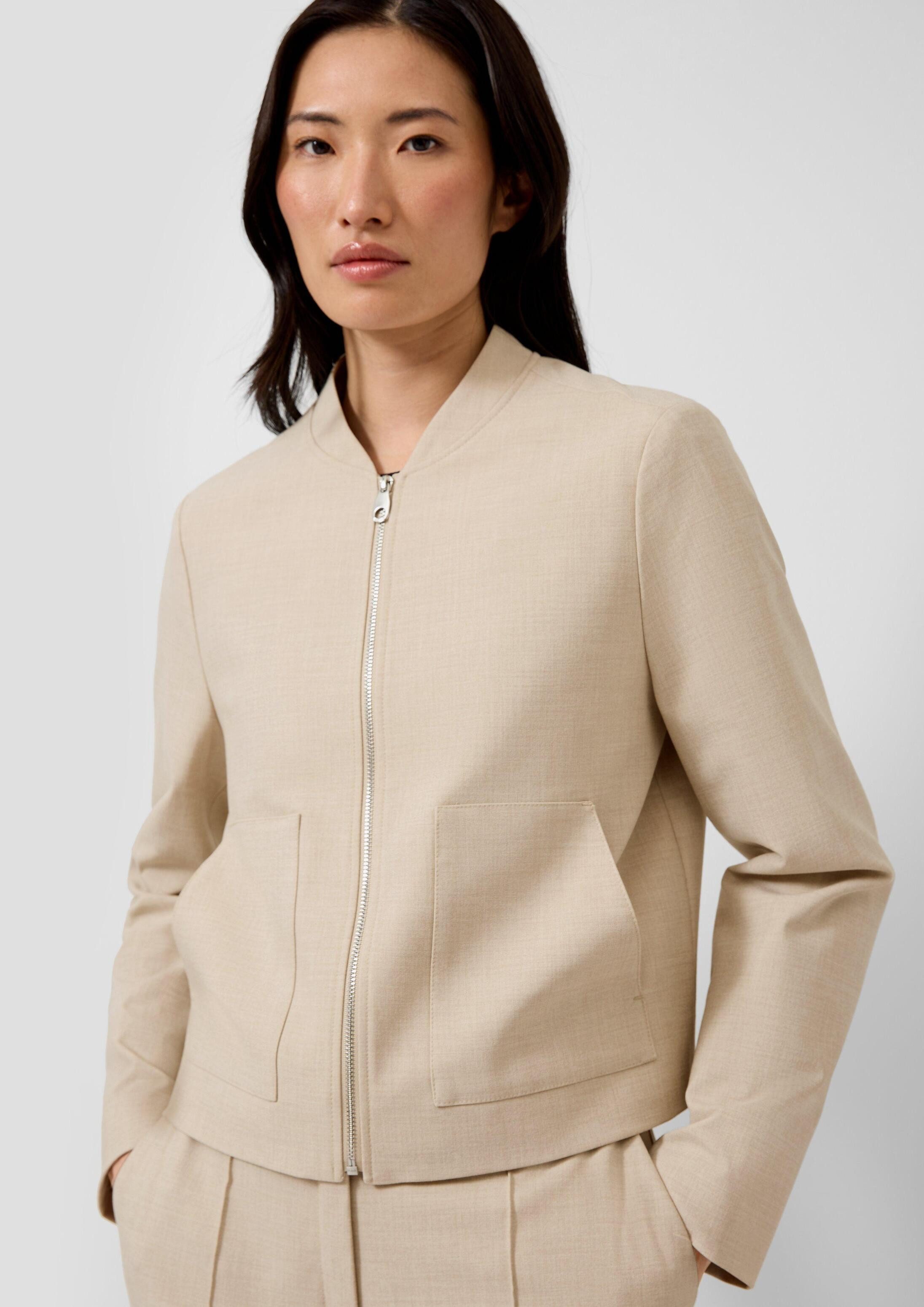 s.Oliver Funktionsjacke Indoor-Jacke Blouson im Boxy Fit