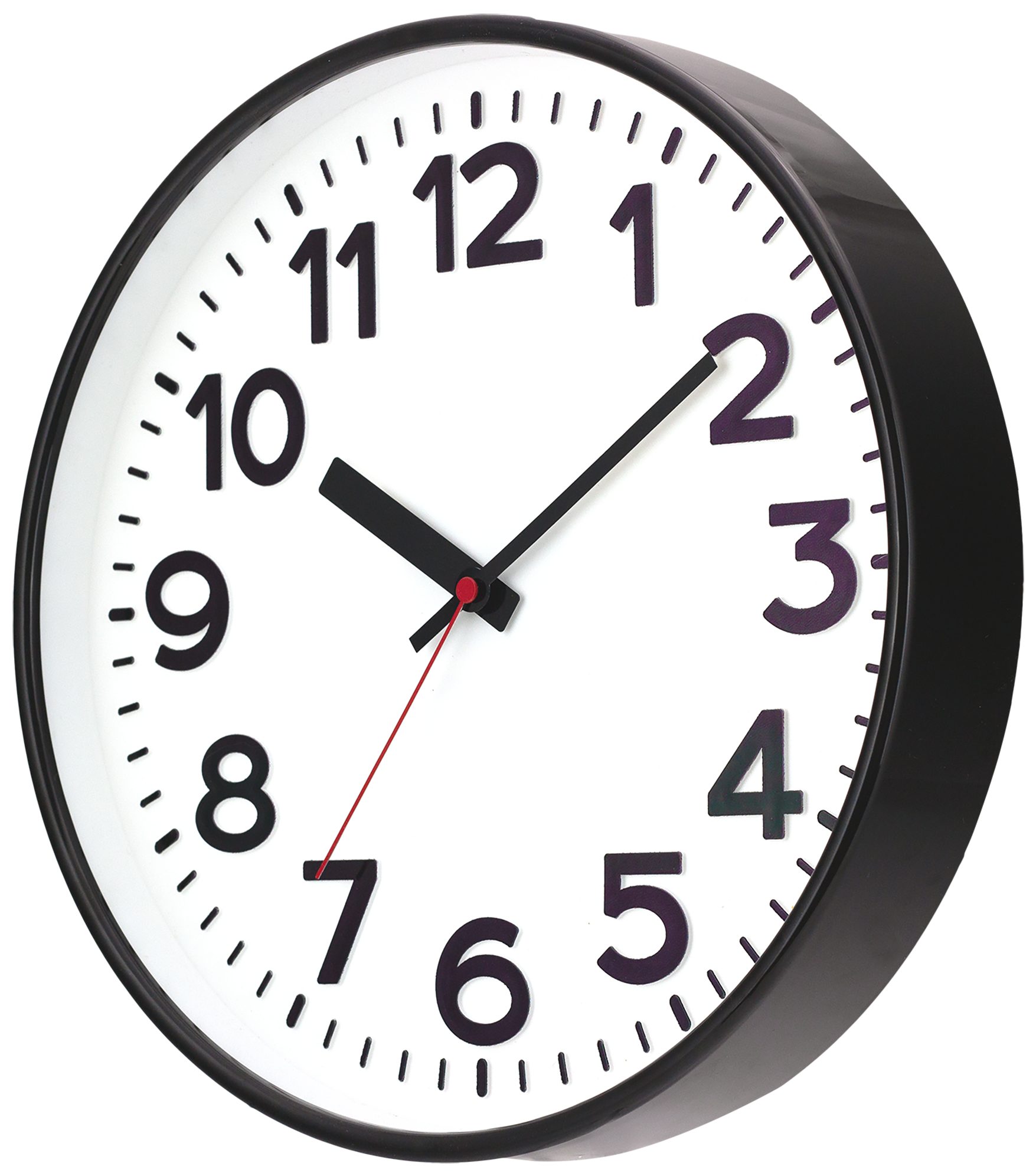 EUROTIME Wanduhr Eurotime 52320-05 Funkwanduhr mit erhabene Zahlen