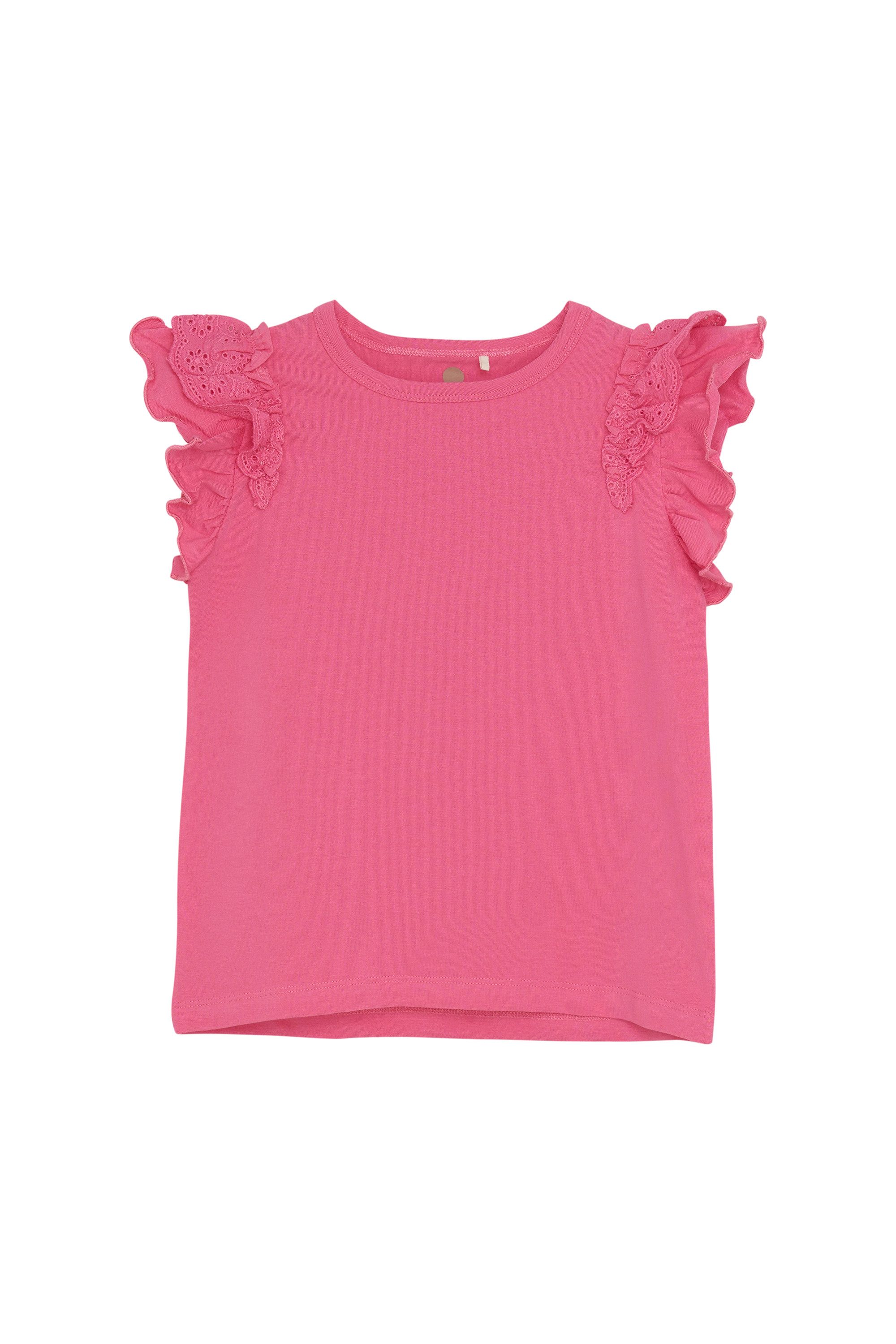 EN FANT Shirttop ENT-shirt SS Verspieltes T-Shirt