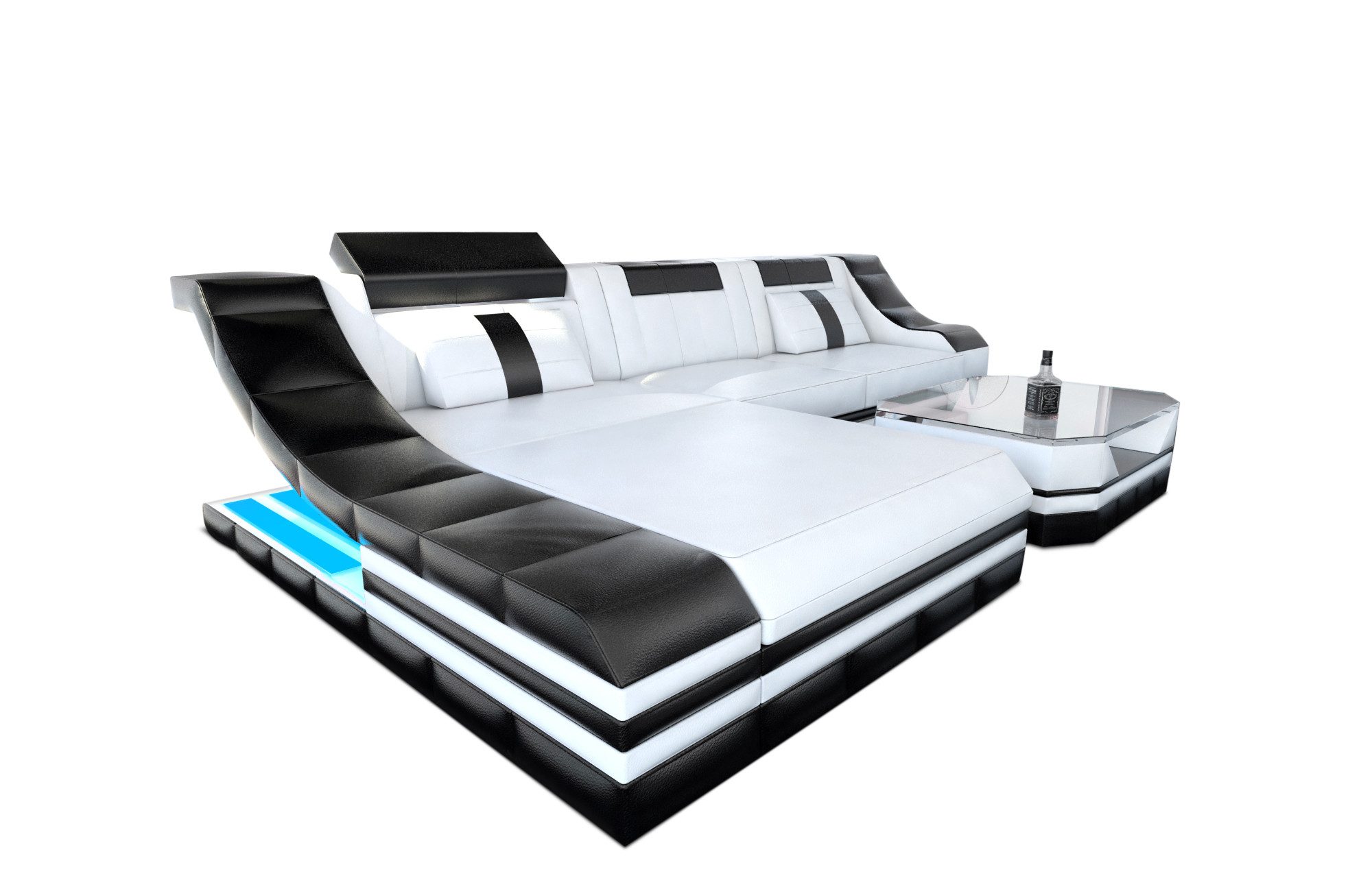 Sofa Dreams Ecksofa Ledercouch Sofa Leder günstig online kaufen