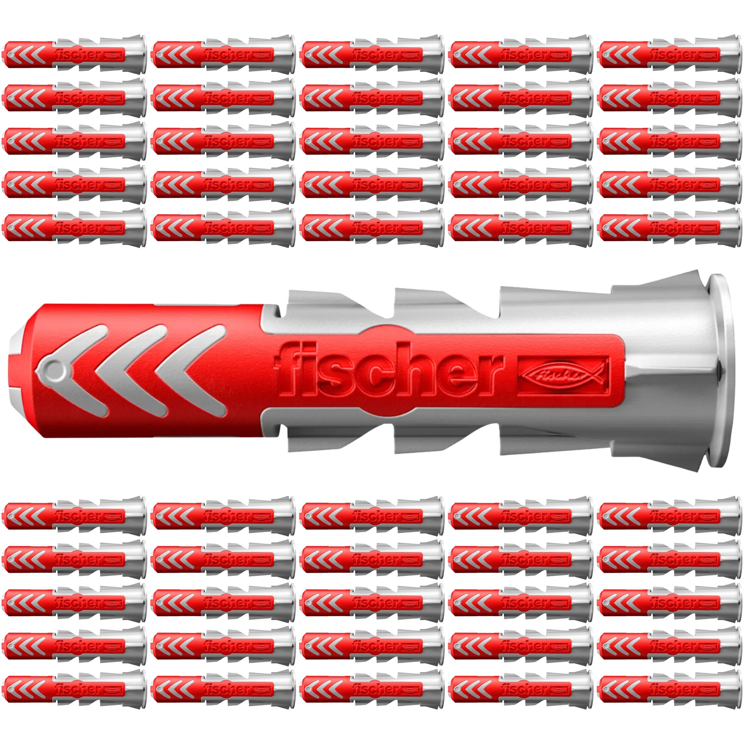 fischer Dübel-Set Fischer DuoPower Universaldübel 10 x 50 mm, (50-tlg)