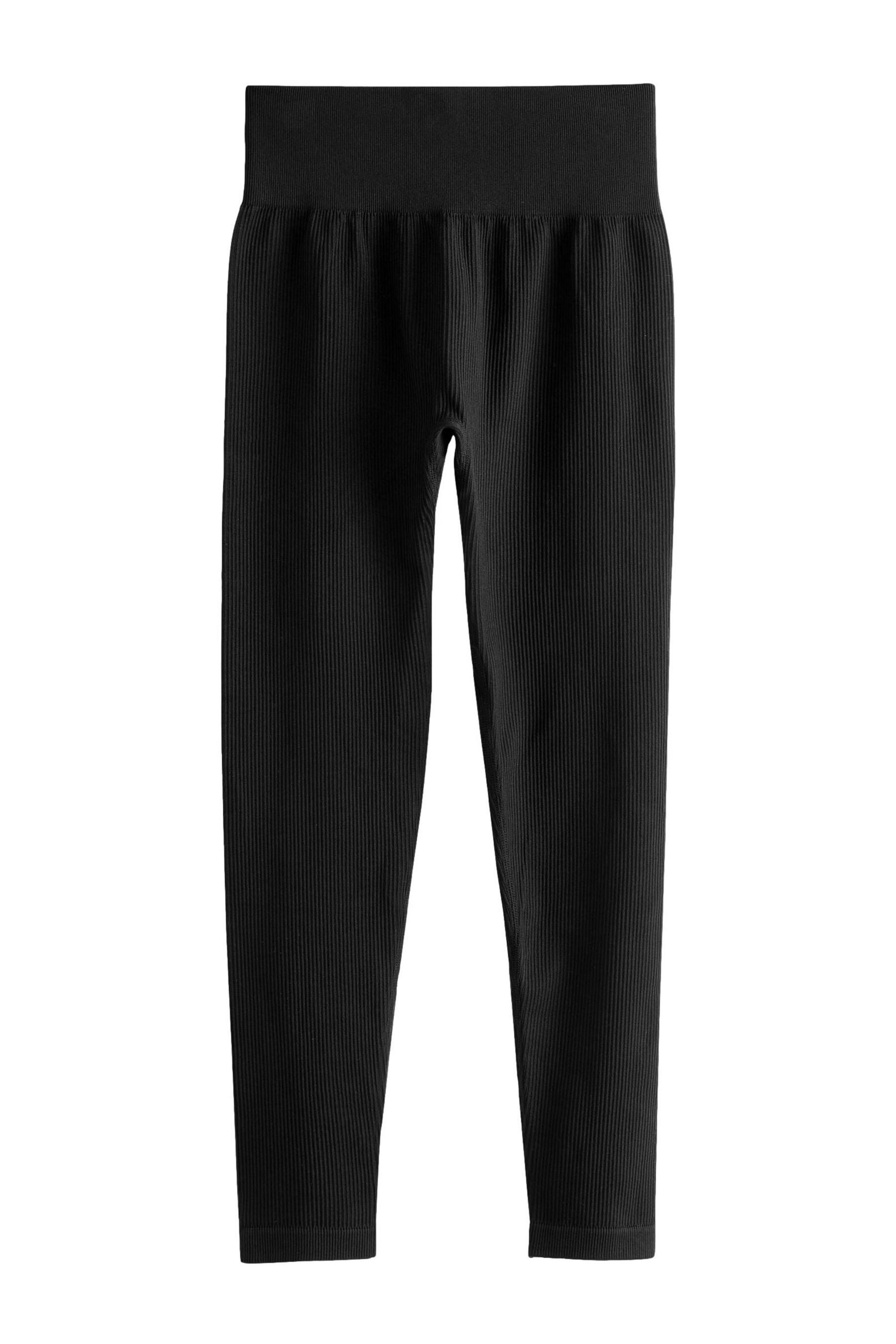 Next Highwaist Leggings Gerippte Leggings mit hoher Taille (1-tlg)