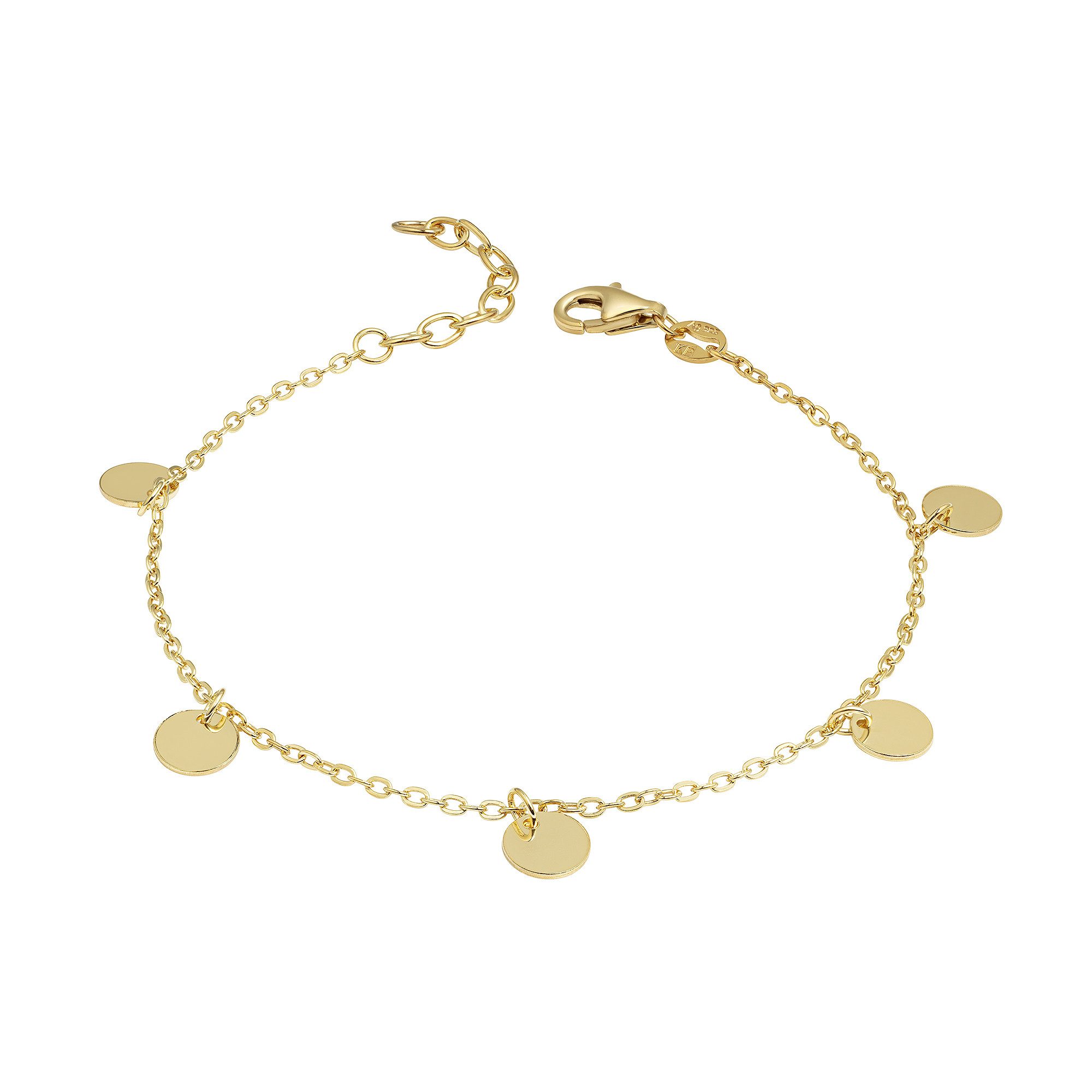 Armband 925-Sterling Silber vergoldet