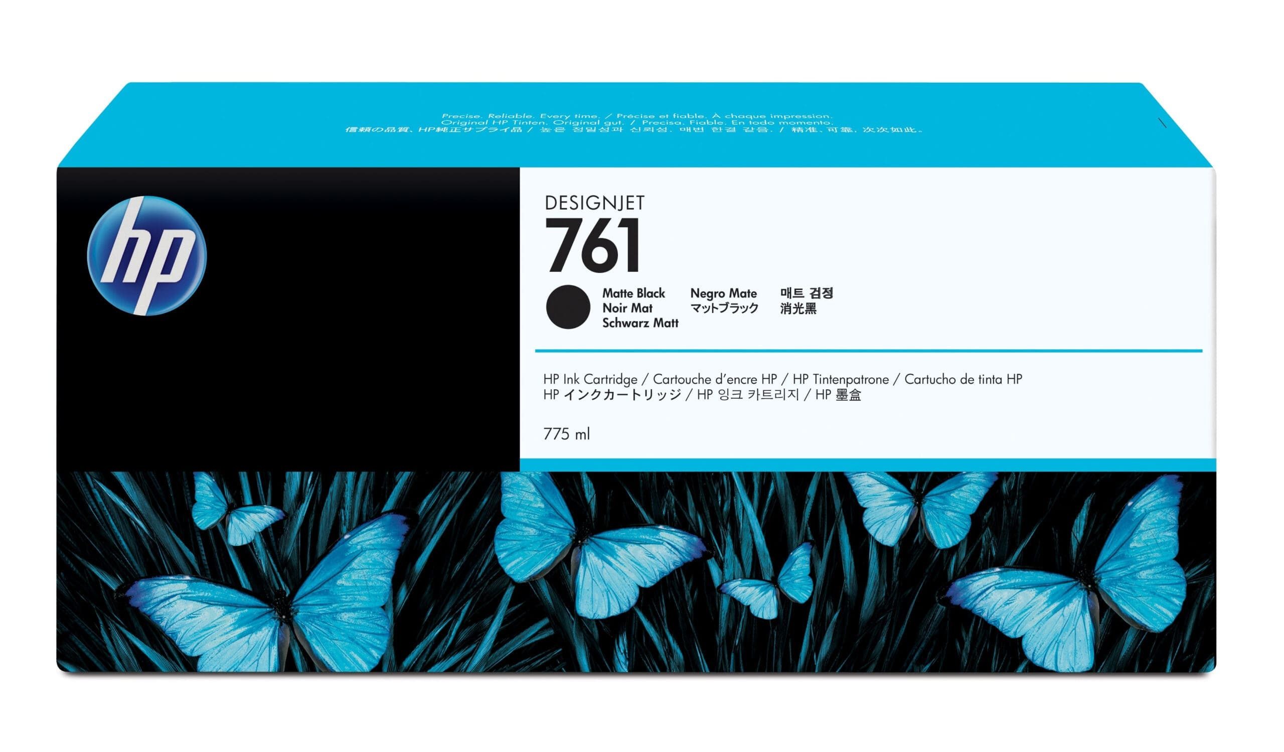HP HP 761 Mattschwarz DesignJet Druckerpatrone, 775 m Tintenpatrone