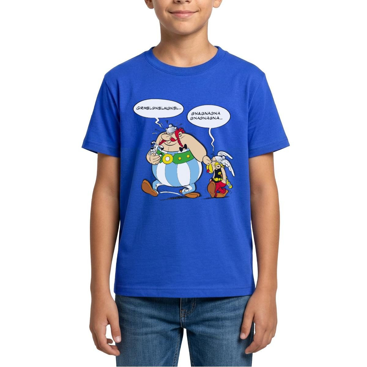 T-Shirt Asterix & Obelix Schmollend Streit Beleidigt Teenager T-Shirt
