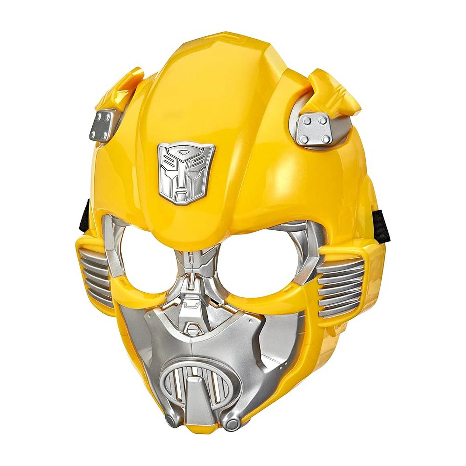 Hasbro Verkleidungsmaske Transformers Maske Bumblebee für Kinder Kindermaske, 25 cm mit elastischen Riemen