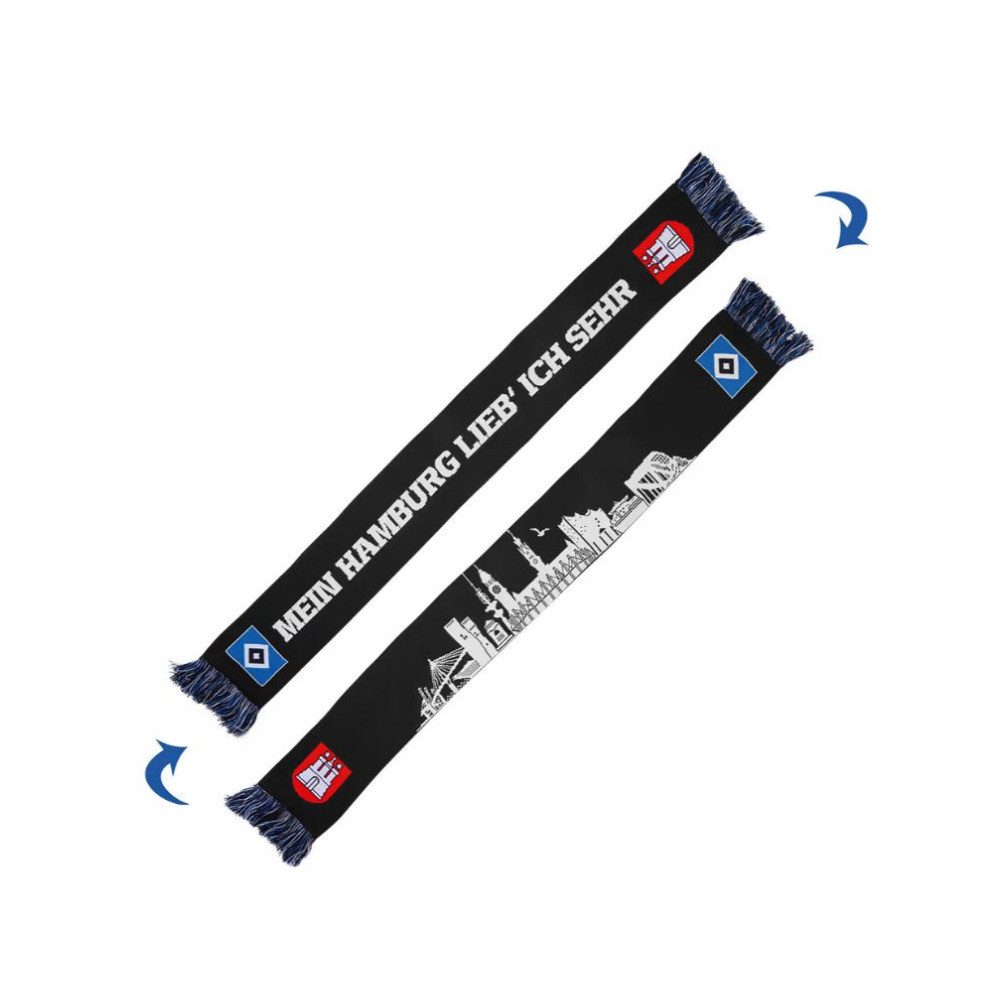 HSV Schal Hamburger SV Schal HSV Schal Skyline