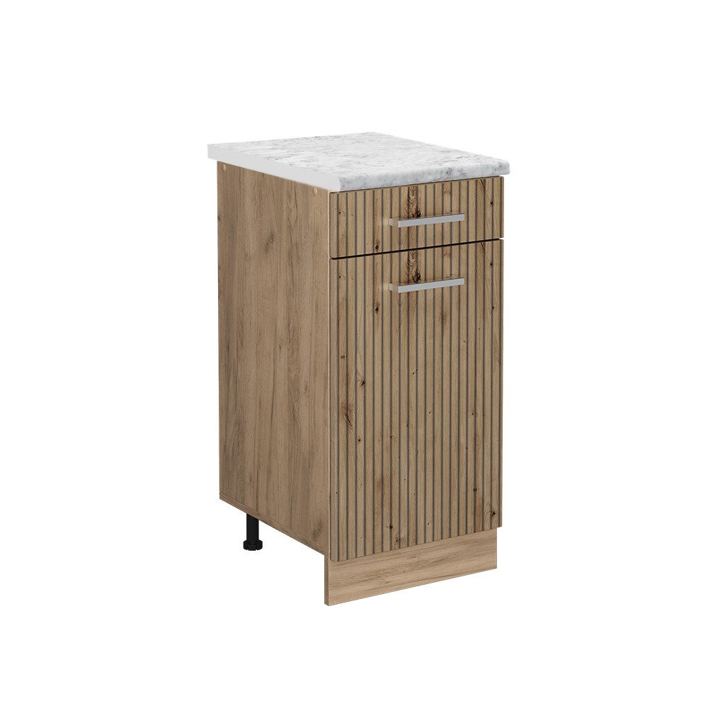 Vicco Unterschrank R-Line, Artisan-Eiche/Goldkraft Eiche, 40 günstig online kaufen