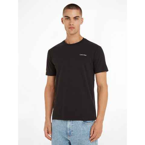 Calvin Klein T-Shirt Micro Logo aus dickem Winterjersey