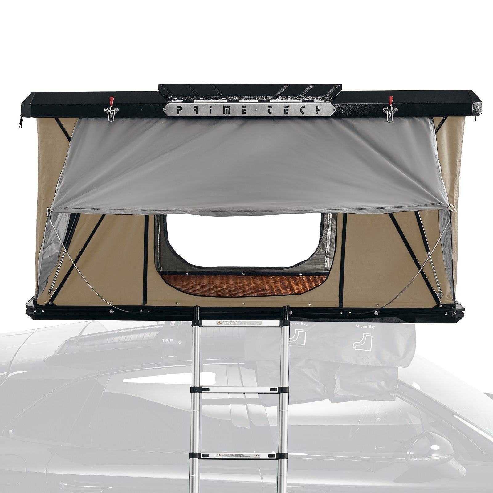 Dachzelt Prime Tech Autodachzelt Utah L (schwarz/beige)
