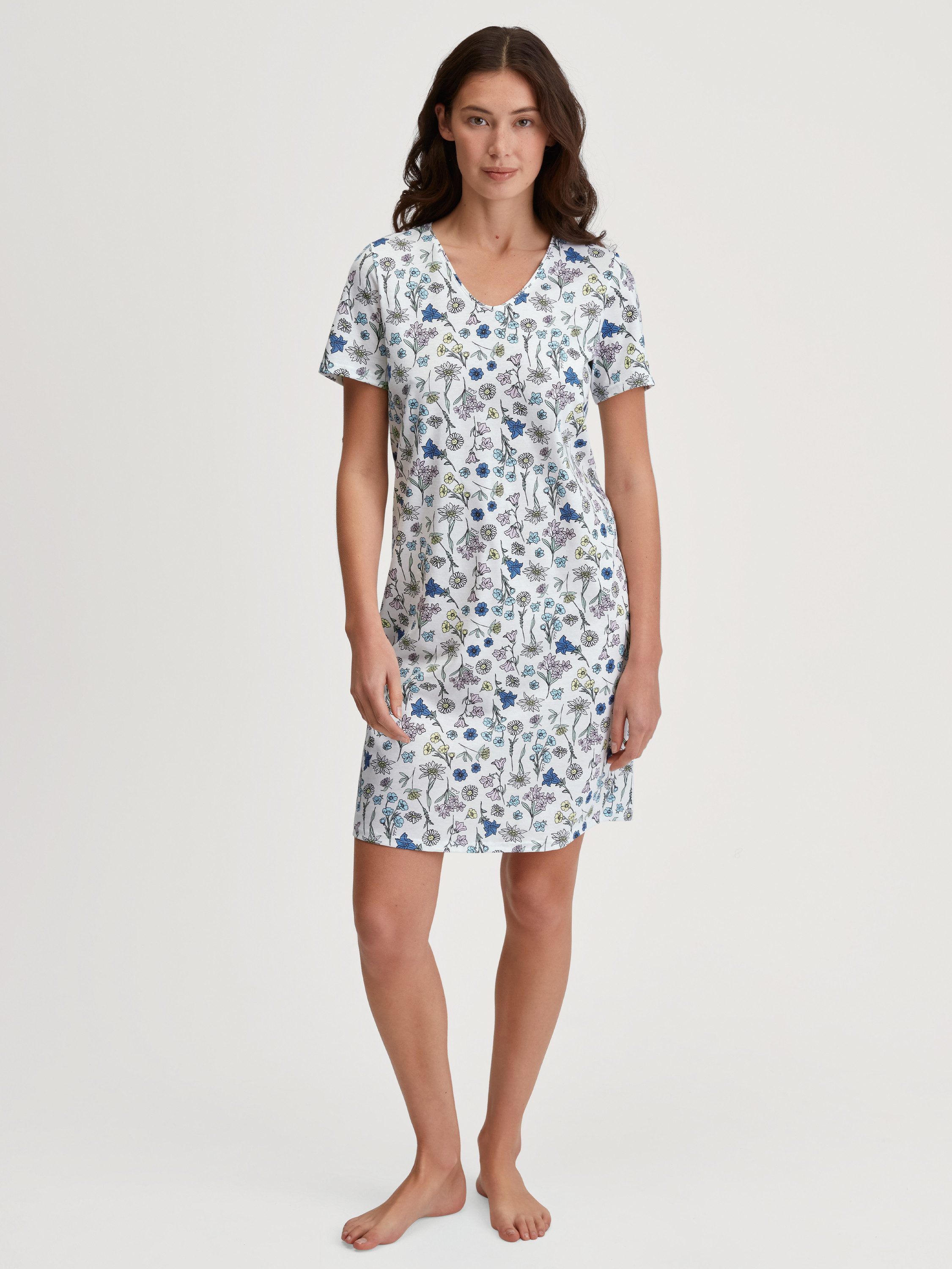 CALIDA Nachthemd Flower Nights Damen (1-tlg) günstig online kaufen