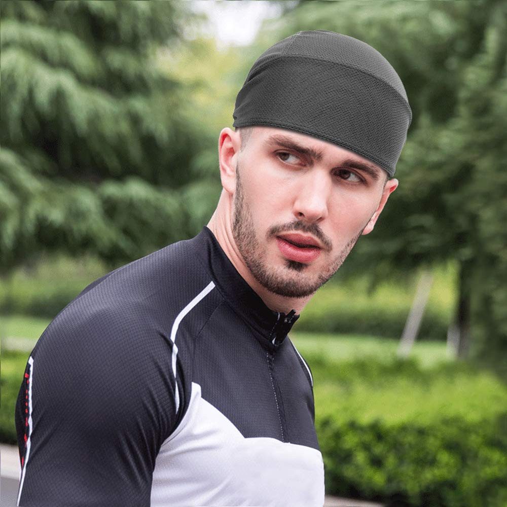 FOUORTUNATE-BEE Kopftuch Sport Bandana Mütze Atmungsaktiv Schnelltrocknend Unisex Radfahren