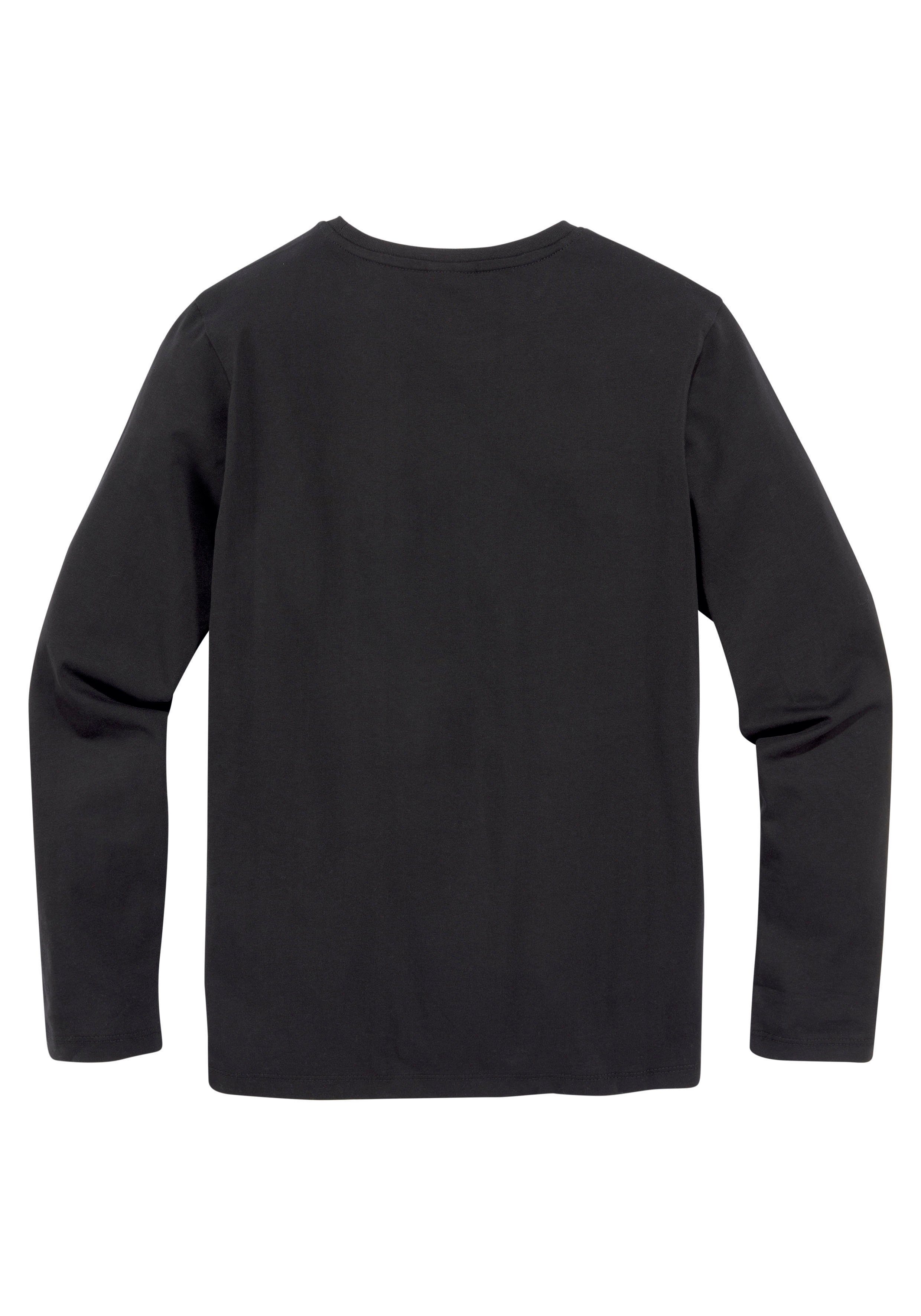 KIDSWORLD Langarmshirt GAMER Gamer-Shirt Langarm, Basic-Passform, mit trendigem Aufdruck