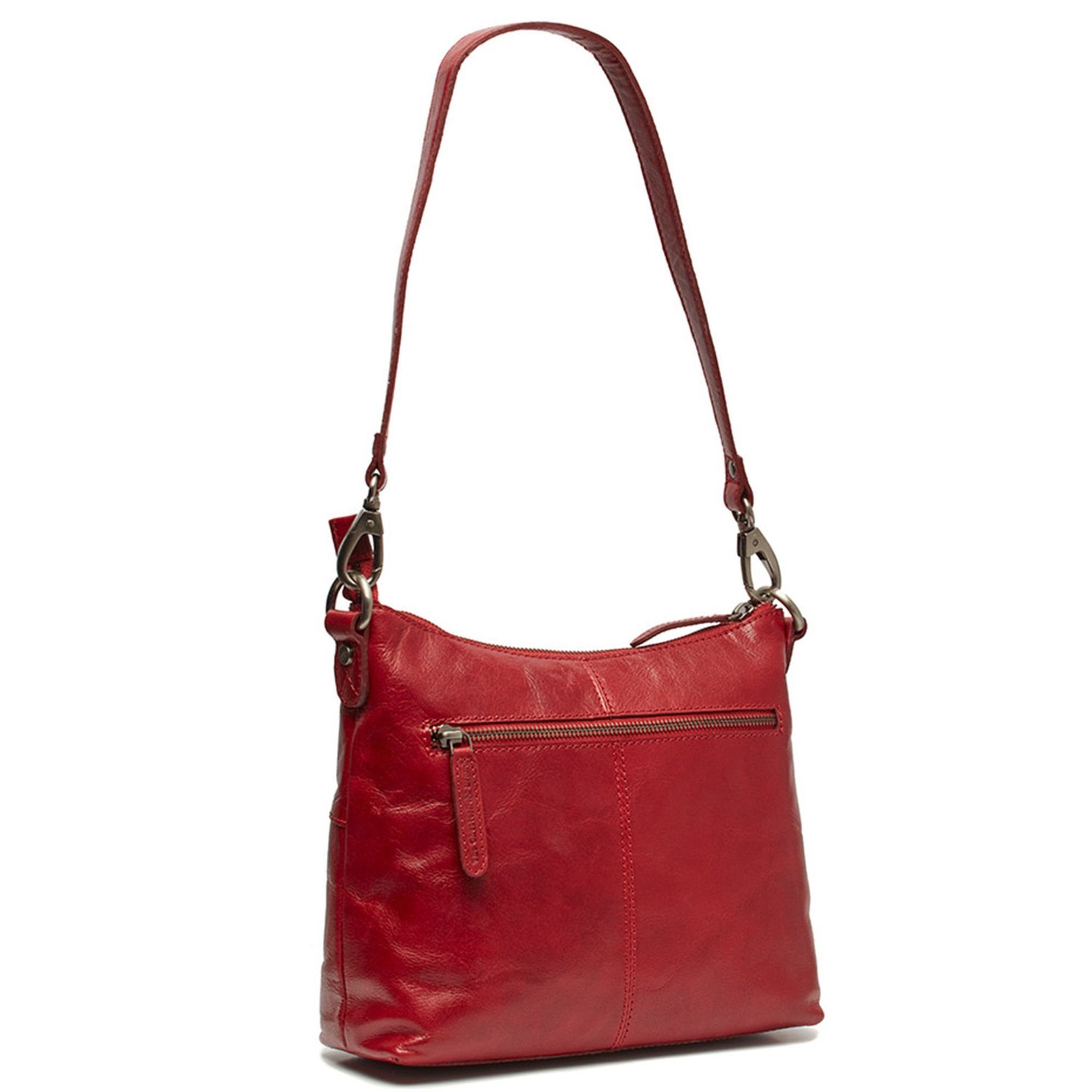 Schultertasche Leder Brand The Chesterfield red Tula,