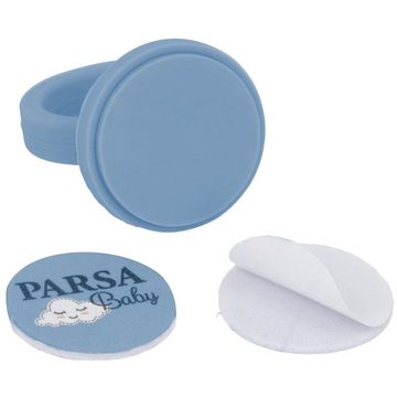 PARSA Beauty Baby-Fußnagelknipser PARSA Baby Nagelfeilring Nagelpflege für Babys mit 7 Feilpads / Einwegfeilen