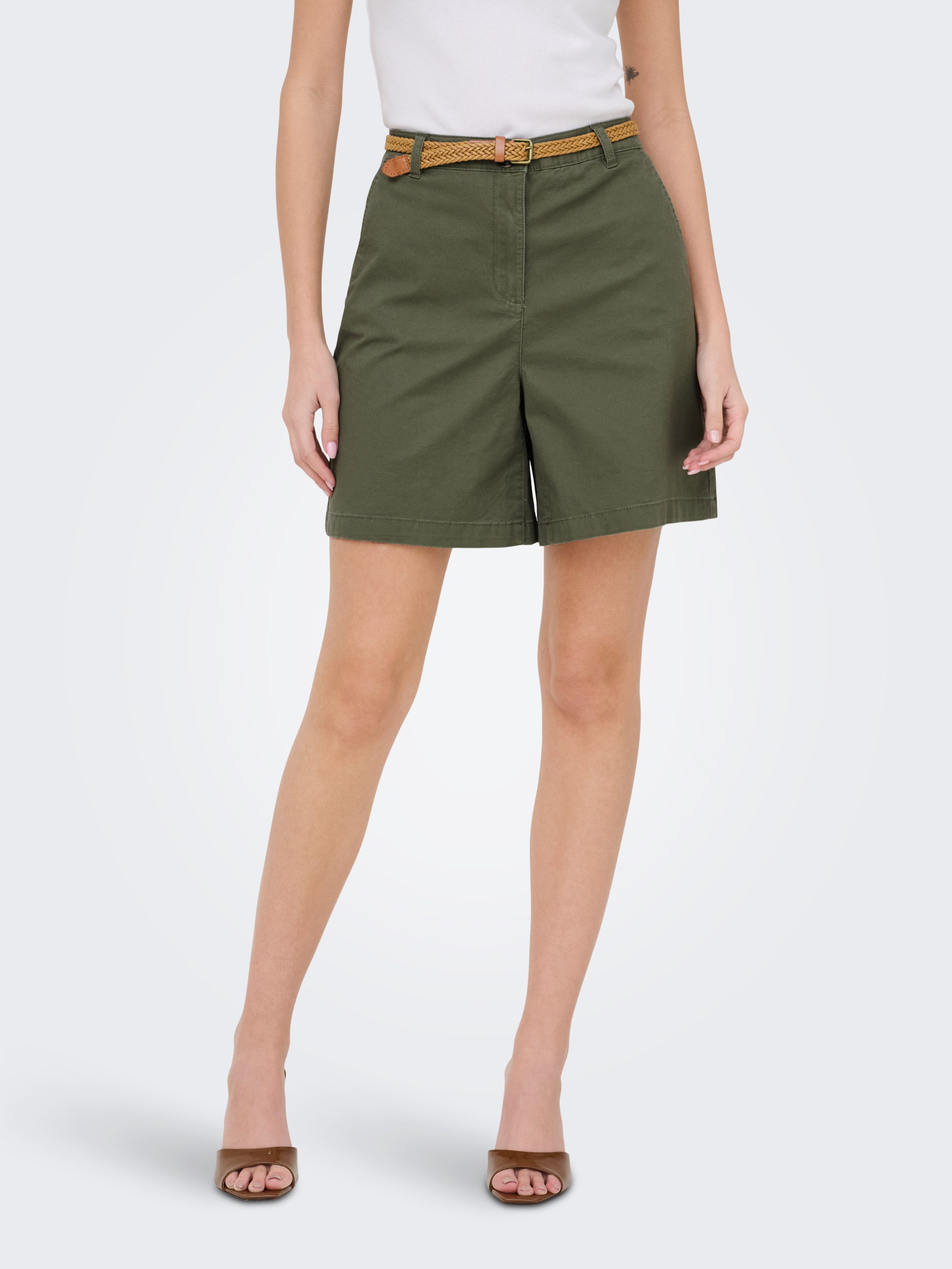 JDY Chinoshorts JDYCHICAGO MW BERMUDA SHORTS WVN NOOS