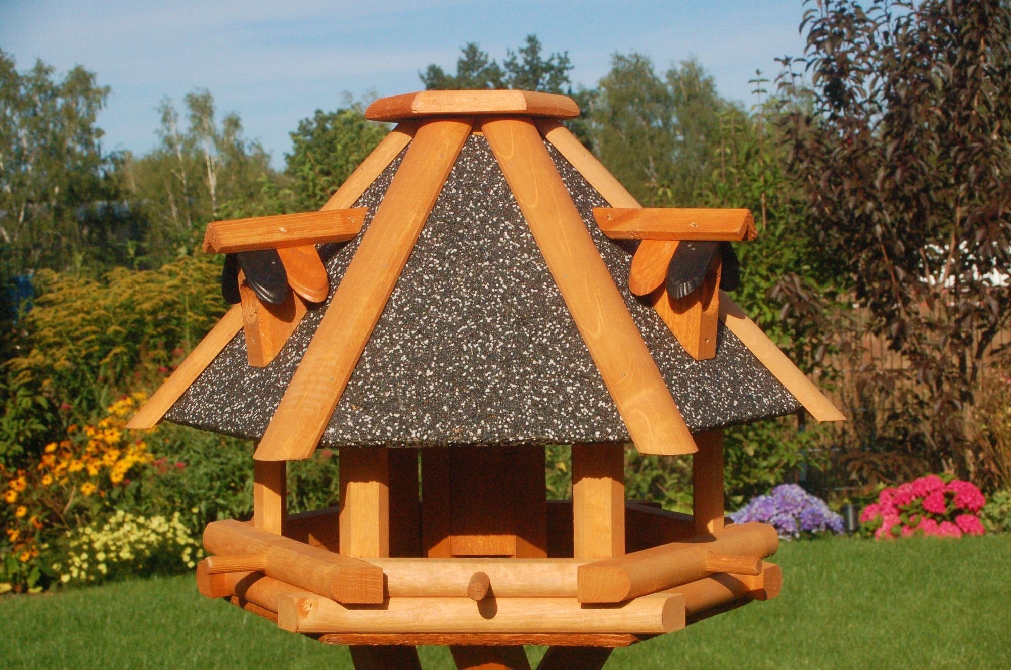 DSH DEKO SHOP HANNUSCH Vogelhaus Luxus Vogelhaus, wahlweise mit Solar/ Stän günstig online kaufen