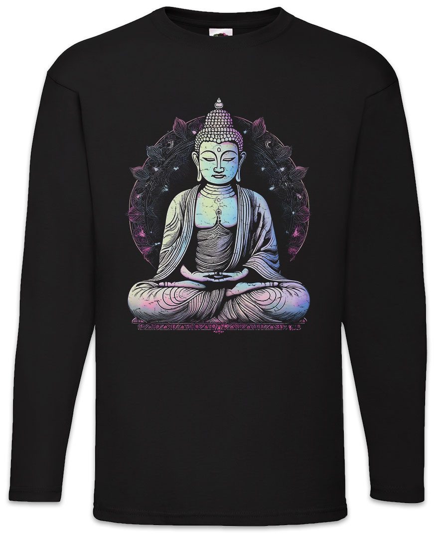 Langarmshirt Thai Buddha B Langarm T-Shirt Thailand Thainländisch Muay Bankog