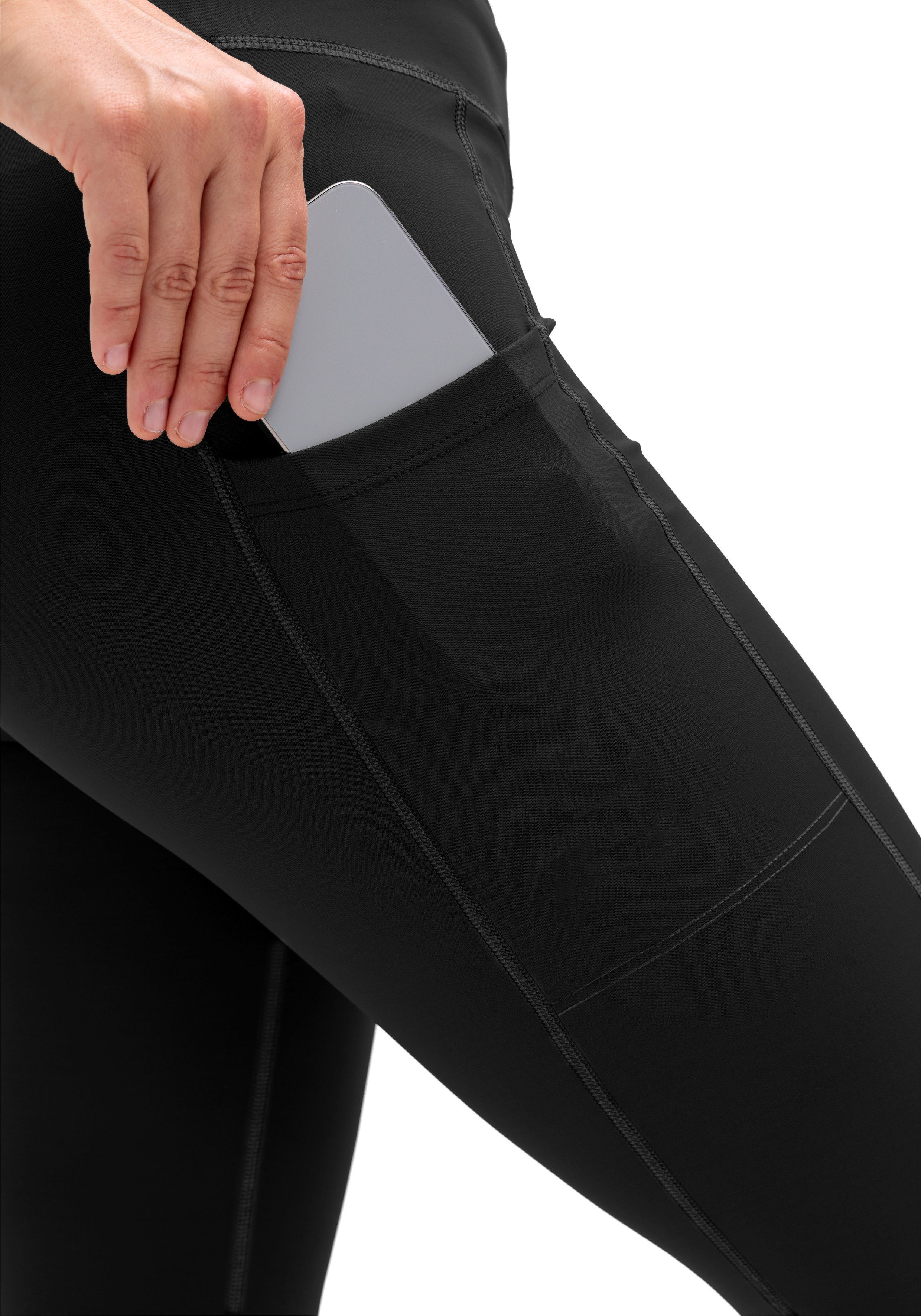 Maier Sports Funktionsleggings Da-Tight el. MS FAV Long Tight W für Wandern und aktive Unternehmungen, bequeme Passform