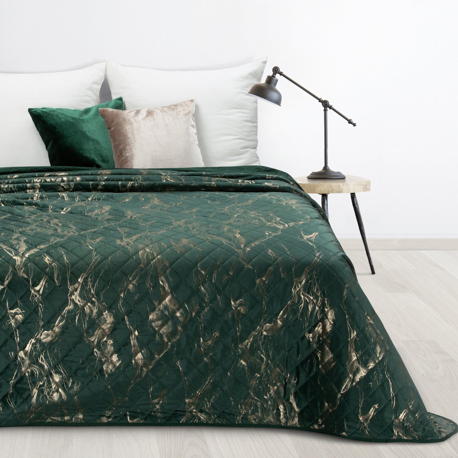 Design91 Tagesdecke Mikrofaser Sommerdecke Bettüberwurf Goldendes günstig online kaufen