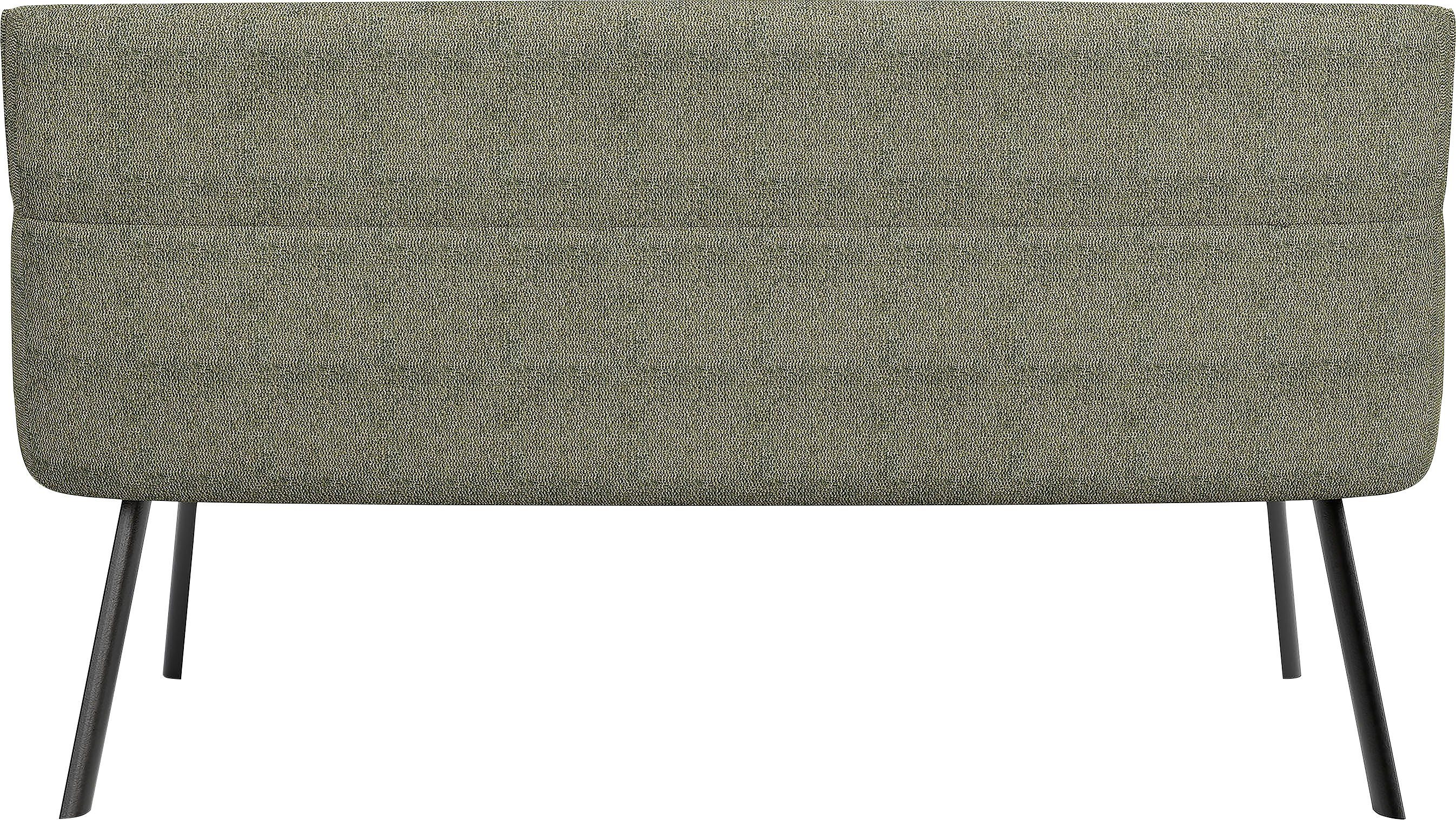 byLIVING Polsterbank California (1-St), 180 cm Bank, Webstoff und Vintage Samt mit gemütlicher Nosaqfederung