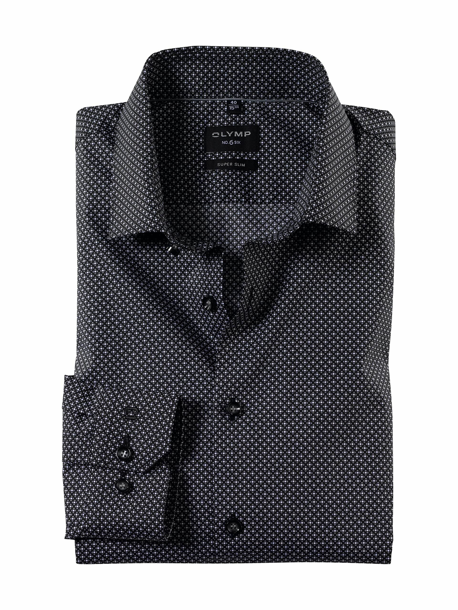 OLYMP Langarmshirt Knopfleisten Langarmshirt für Herren (1-tlg., keine Angabe)