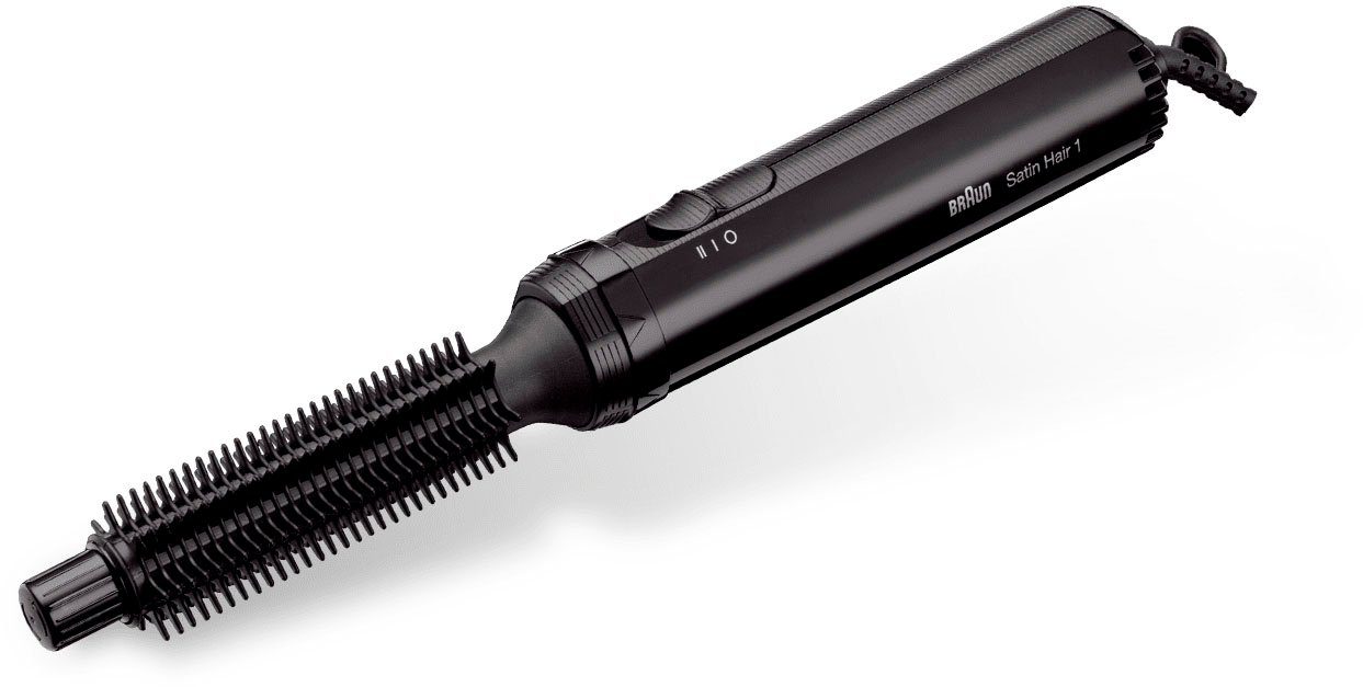 Braun Braun Verknoten Ausrollautomatik der Satin Haare ein Abbrechen Hair Multihaarstyler verhindert 1, oder
