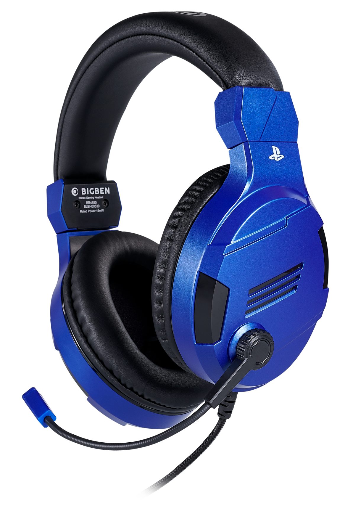 nacon PS4 Stereo-Headset V3 [Offizielle Playstation Lizenz] blue Gaming-Headset