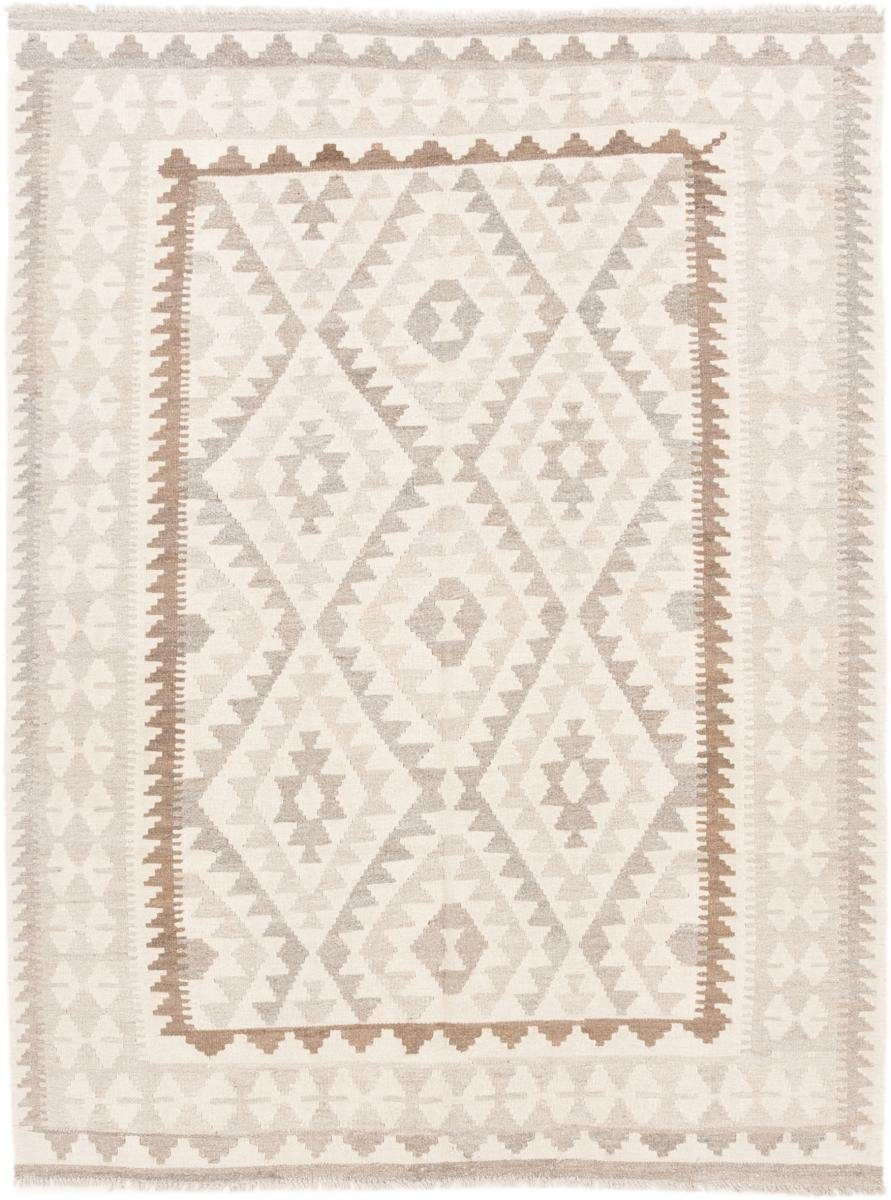 Orientteppich Kelim Afghan Heritage Nain mm rechteckig, Höhe: Trading, Moderner Orientteppich, Handgewebter 156x203 3