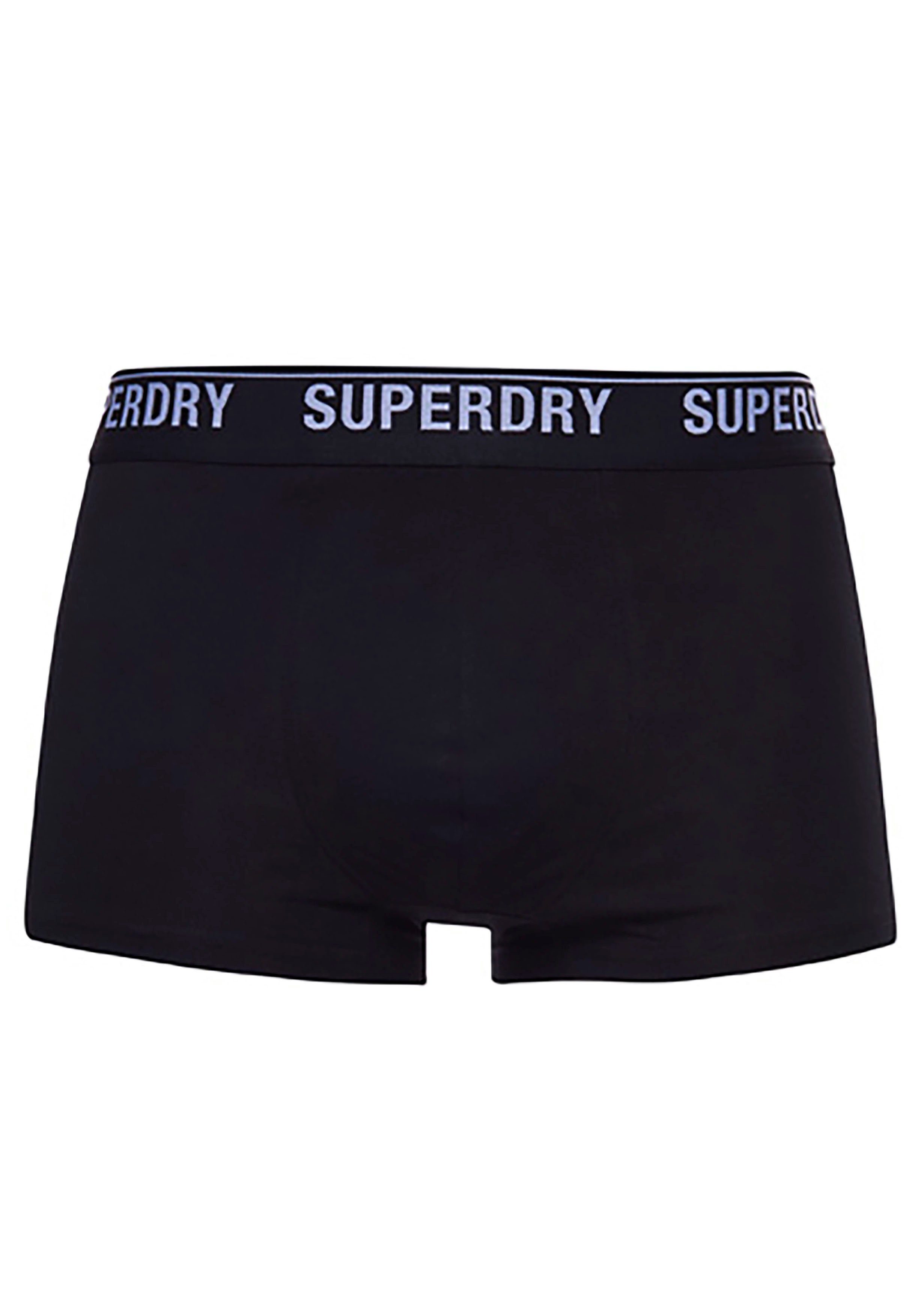 schwarz Superdry (3-St) Boxer