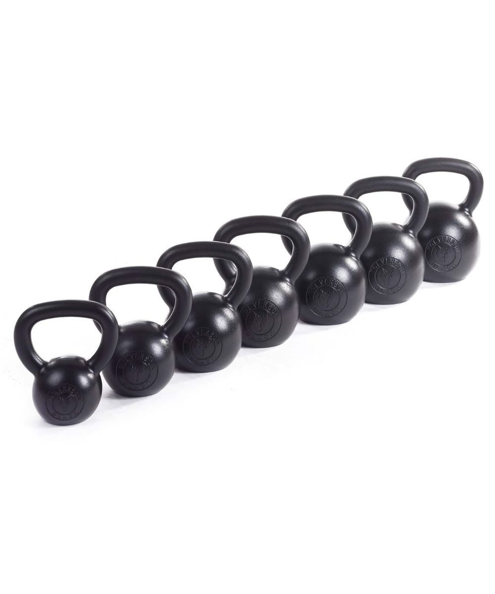 Wolverson Fitness Kettlebell Black Series KettleBell 6-32kg, Premium-Training für Kraft & Leistung, Geeignet für Home Gym, Studio & Functional Training