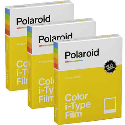 Polaroid 3x Polaroid Color i-Type für Sofortbildkamera