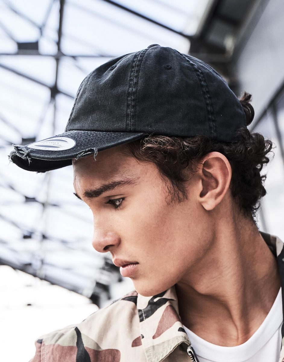 Flexfit Baseball Cap Low Profile Destroyed Cap / Extra tiefe Form