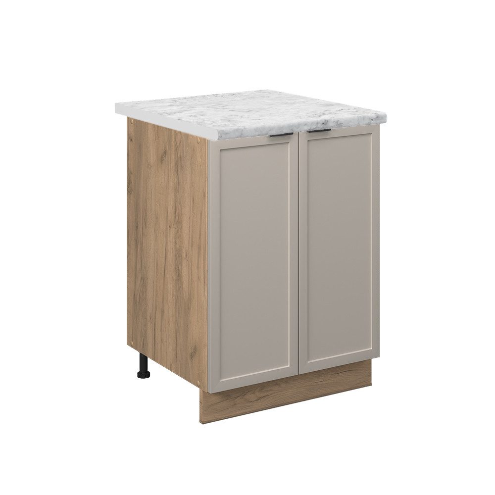 Vicco Unterschrank Fame-Line, GrauBeige/Goldkraft Eiche, 60 günstig online kaufen
