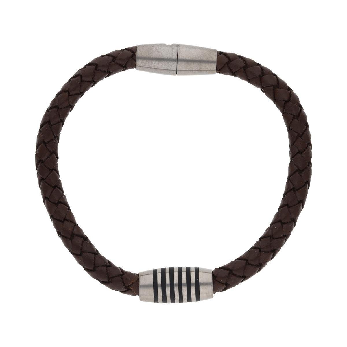 Boccia Lederarmband Boccia Armband Leder 0347-0421 45 (kein Set, 1-tlg., kein Set) | Armbänder