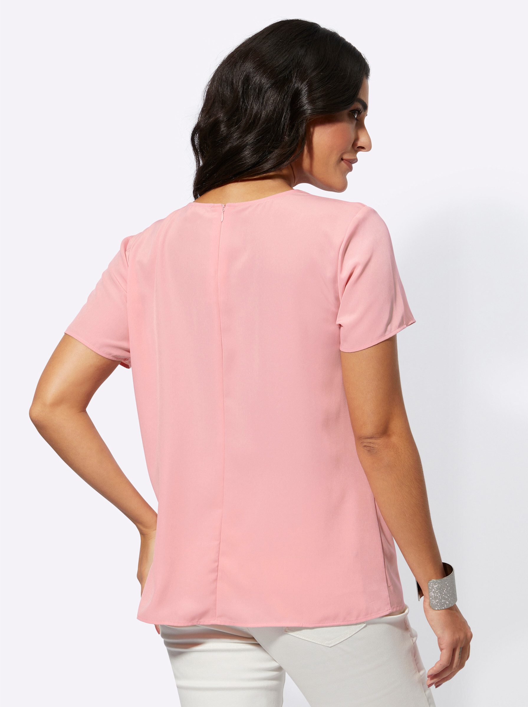 creation L Klassische Bluse Kurzarmbluse günstig online kaufen