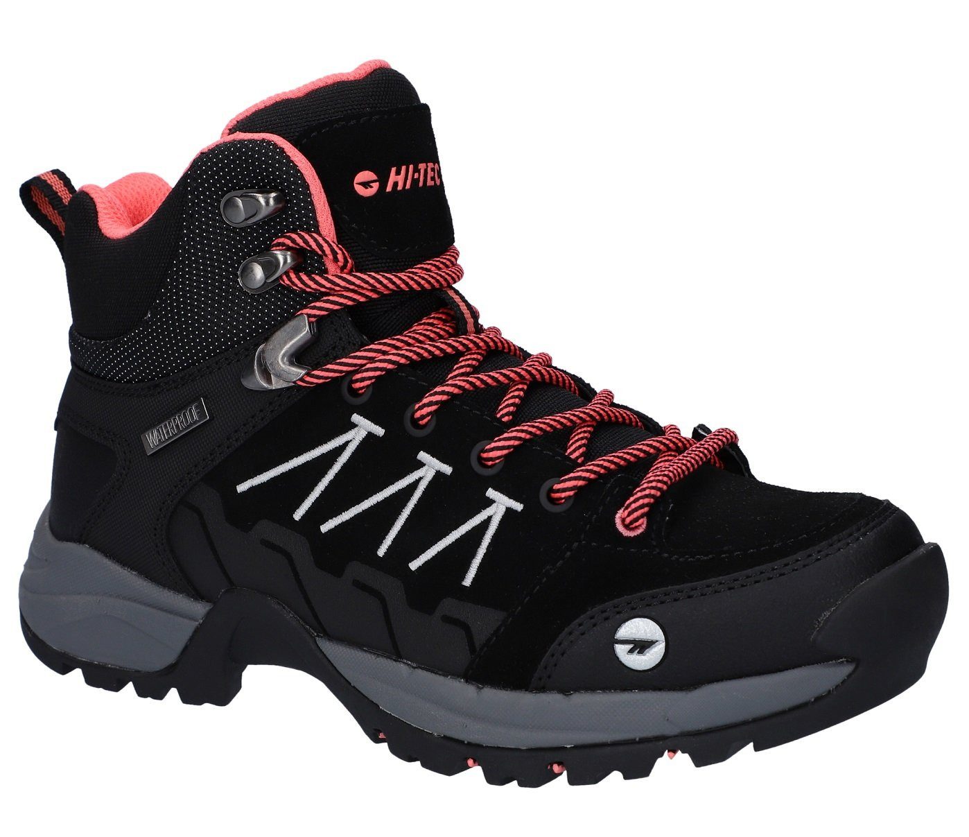 Hi-Tec V-Lite Orion Mid WP (waterproof/wasserdicht) schwarz Damen Wanderschuh