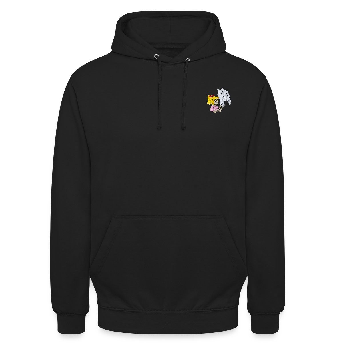 Spreadshirt Hoodie Bibi & Tina Bibi und Sabrina Stick Unisex Hoodie (1-tlg)