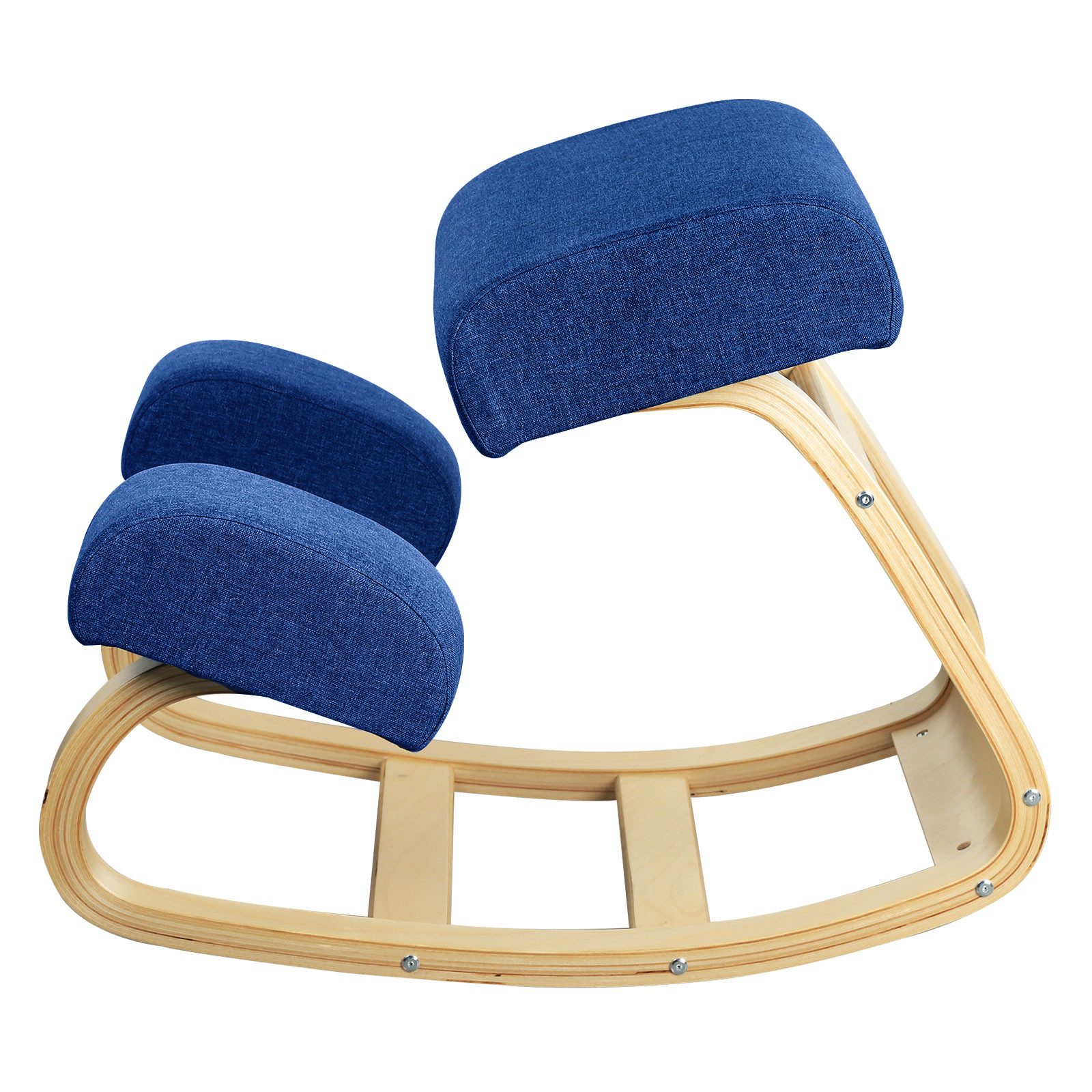 radelldar Schaukelstuhl Kniestuhl ergonomisch massivholz 43,5x70,5x56cm günstig online kaufen